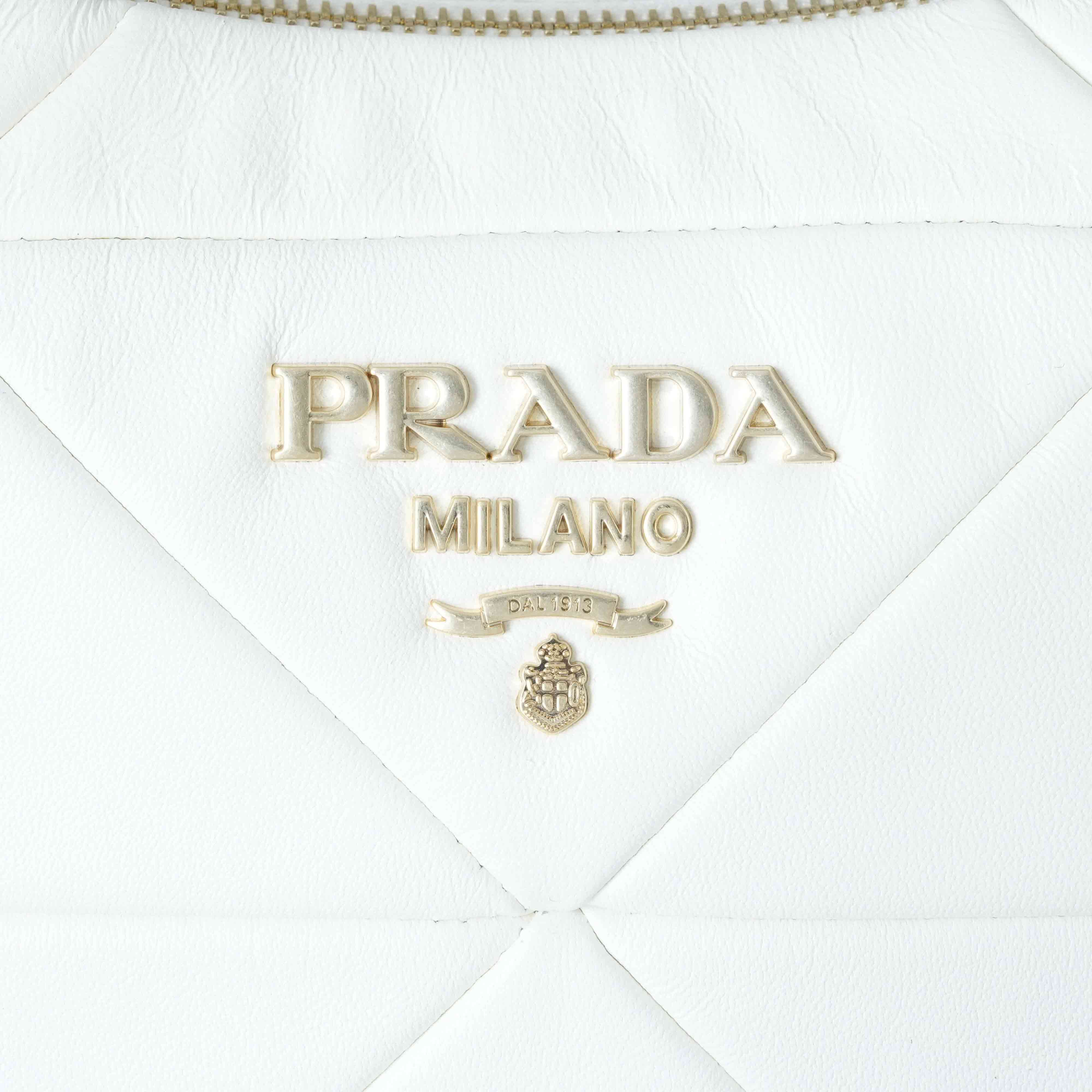 PRADA(USED)프라다 나파 패치 체인 숄더백