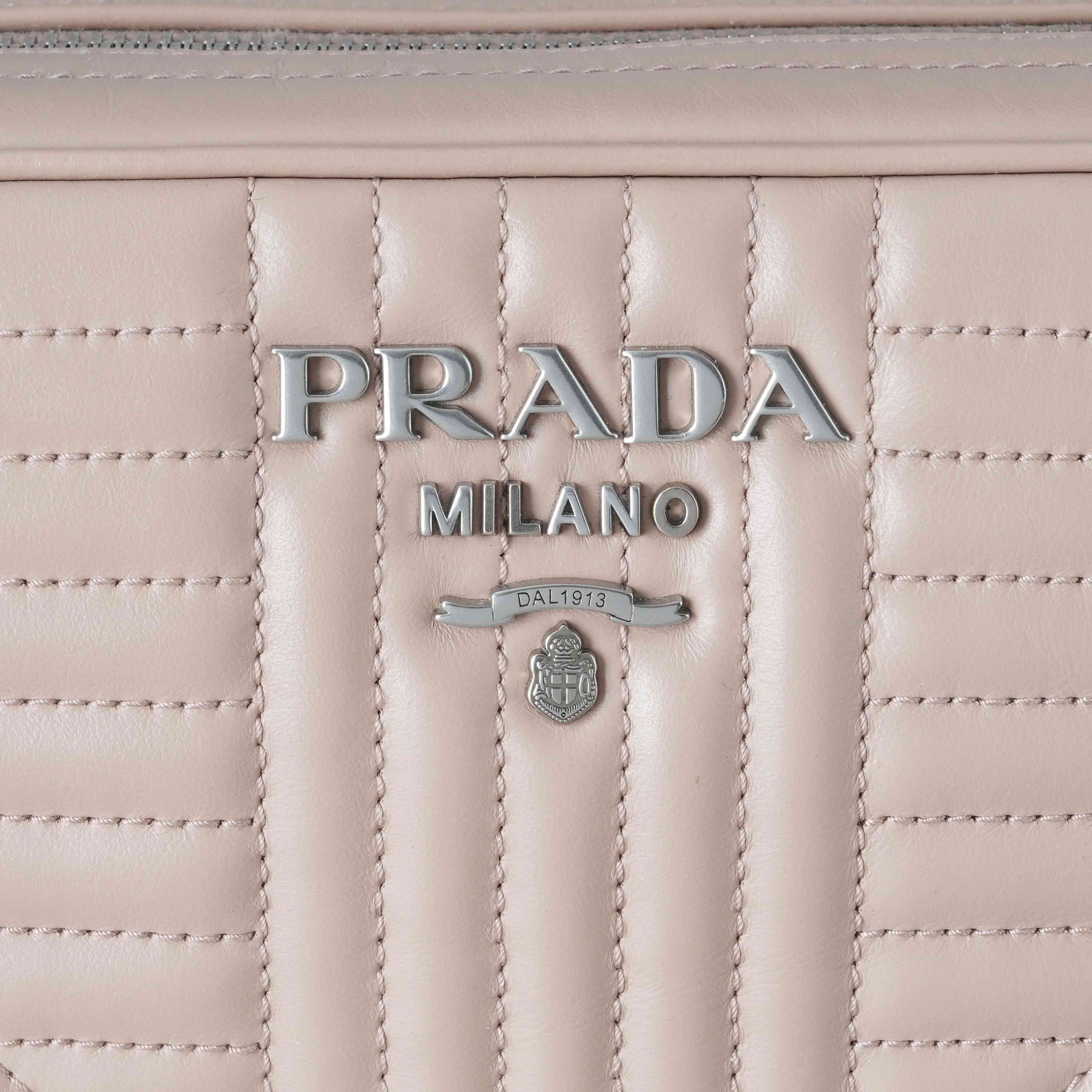 PRADA(USED)프라다 1BH083 다이어그램 숄더백