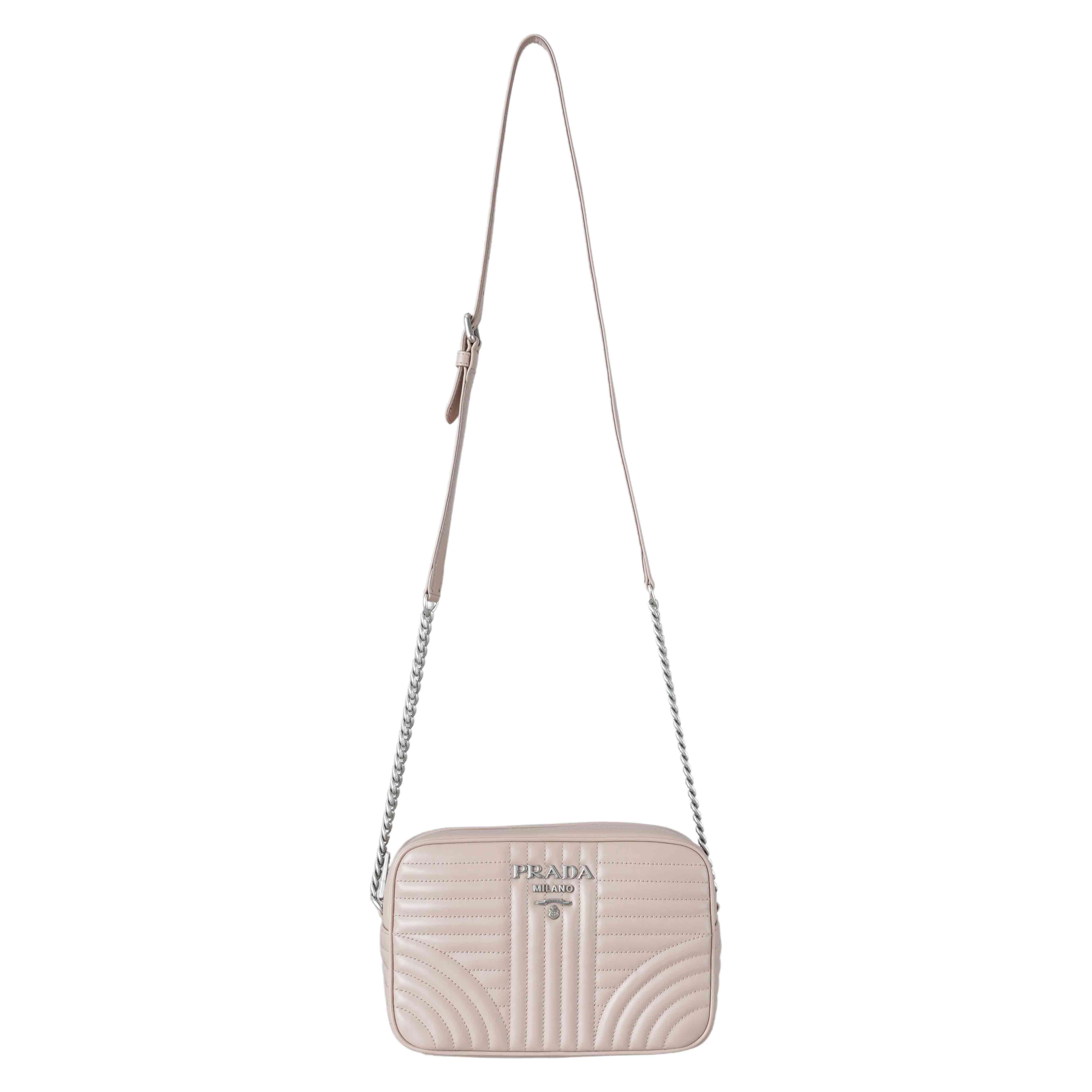 PRADA(USED)프라다 1BH083 다이어그램 숄더백
