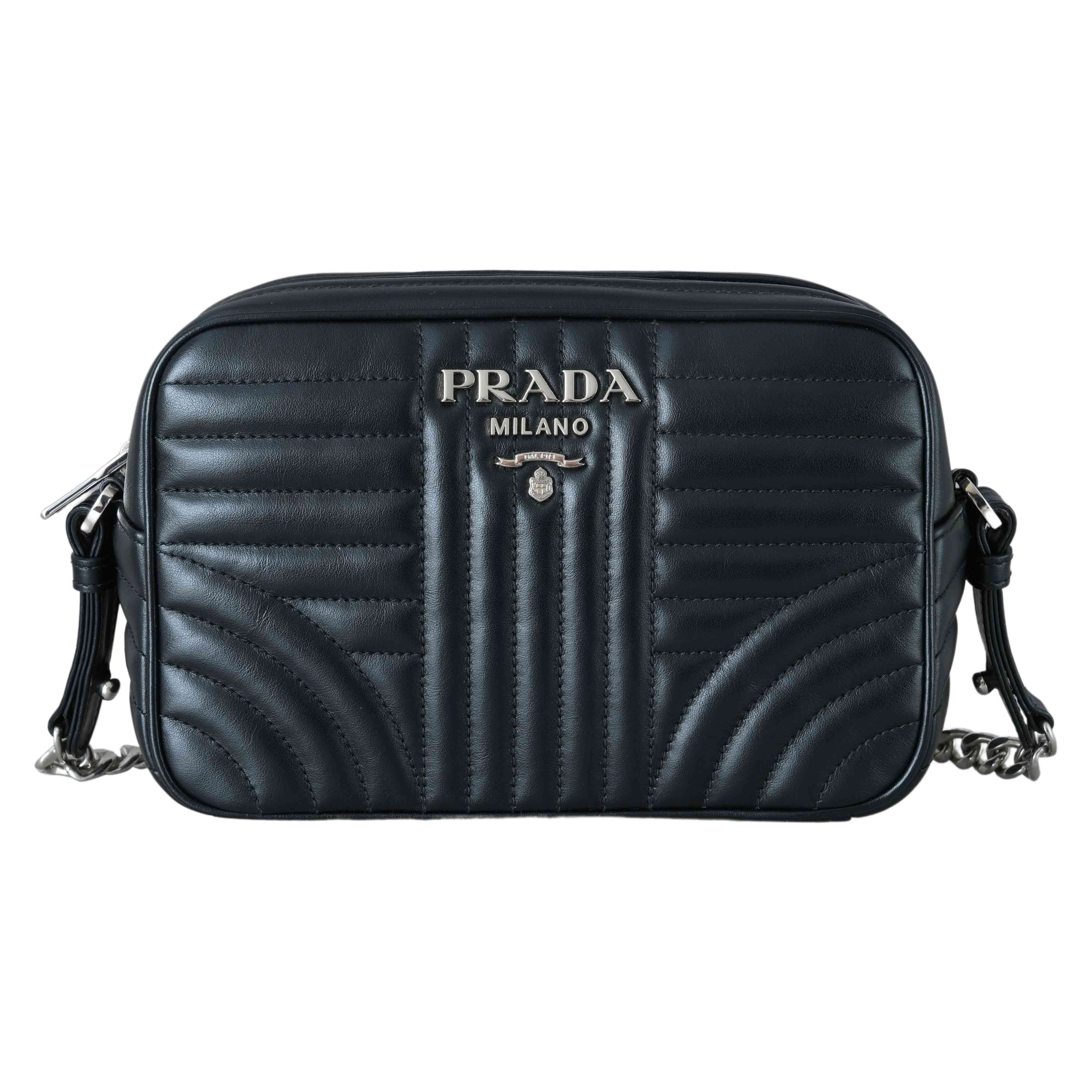 PRADA(USED)프라다 1BH083 다이어그램 숄더백