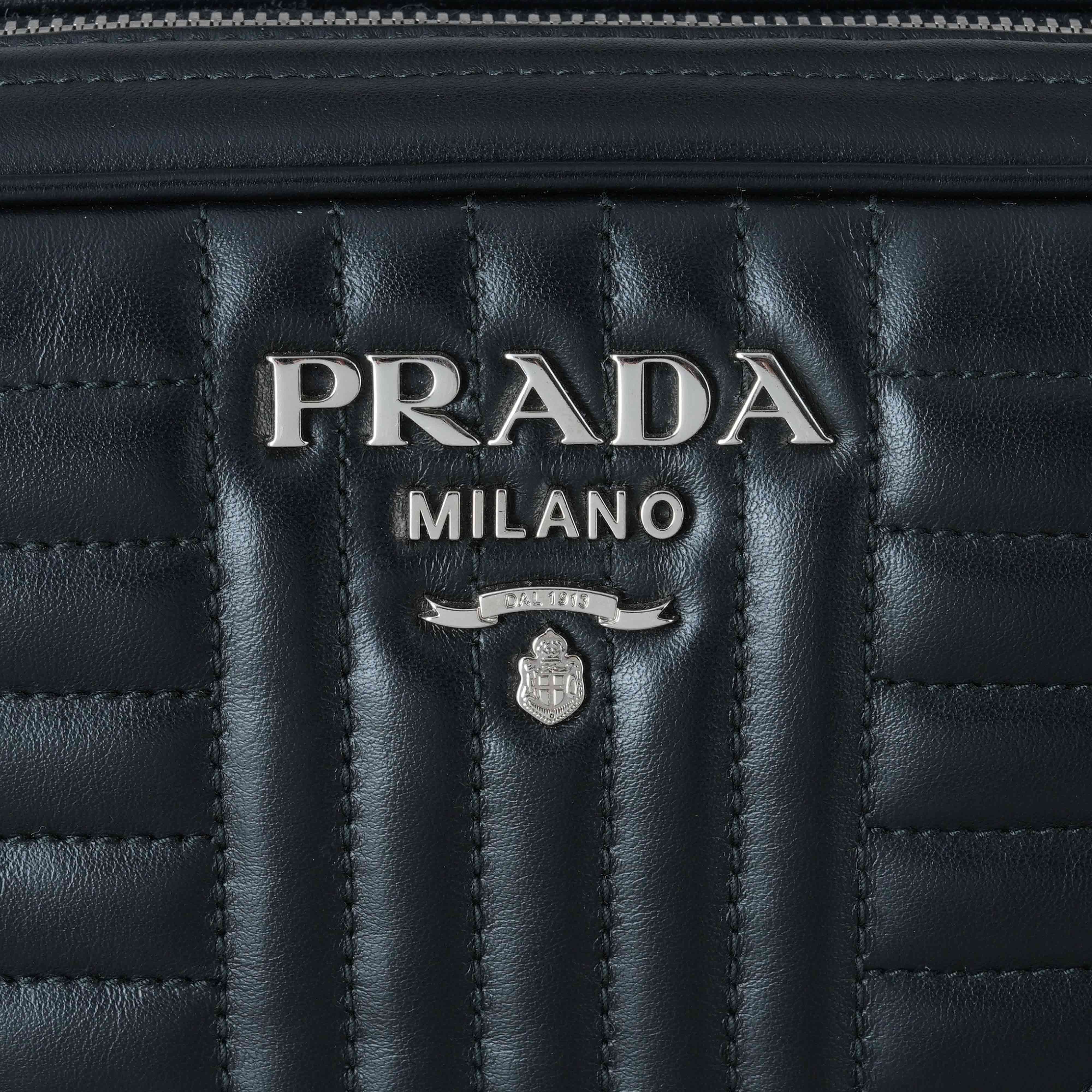 PRADA(USED)프라다 1BH083 다이어그램 숄더백