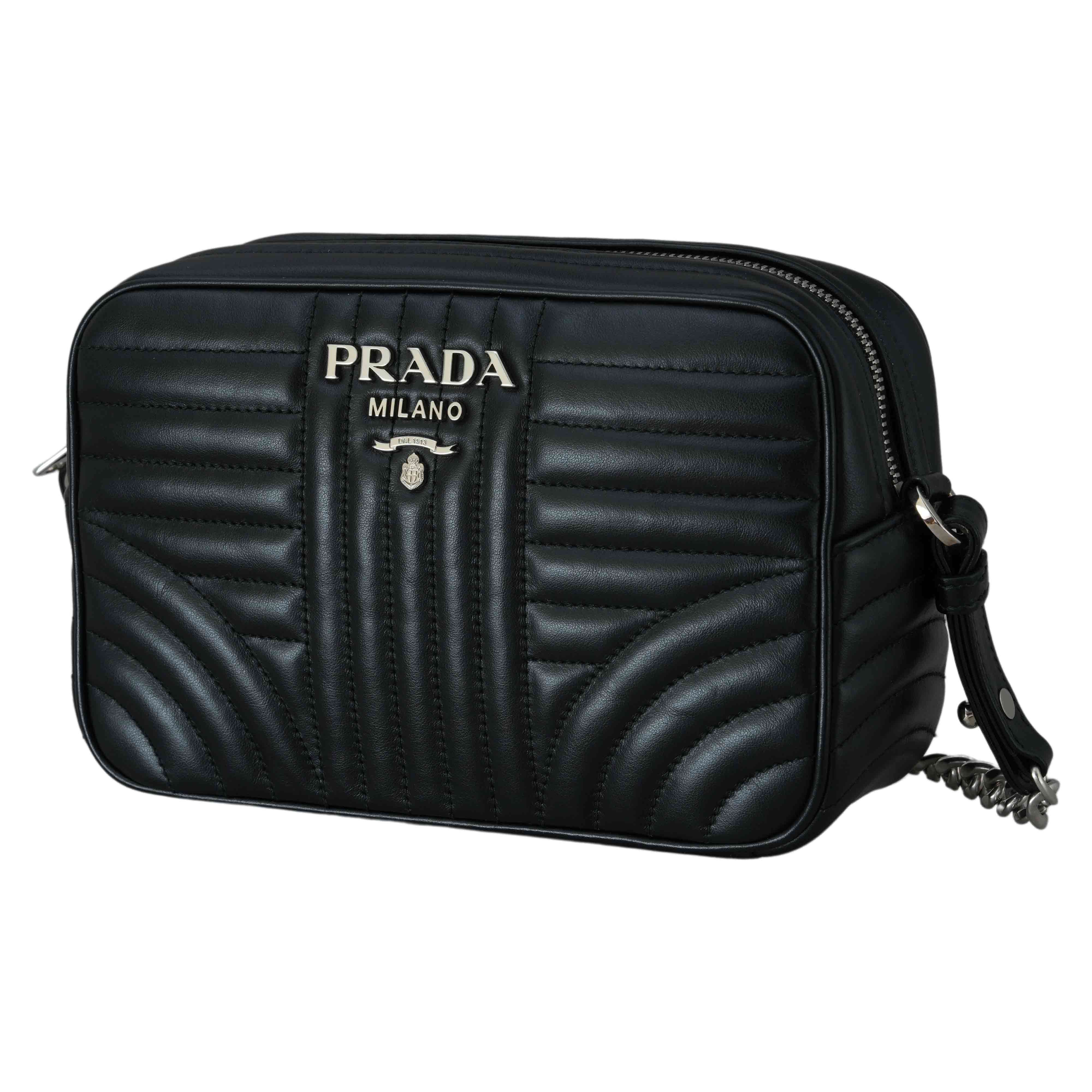 PRADA(USED)프라다 1BH083 다이어그램 숄더백