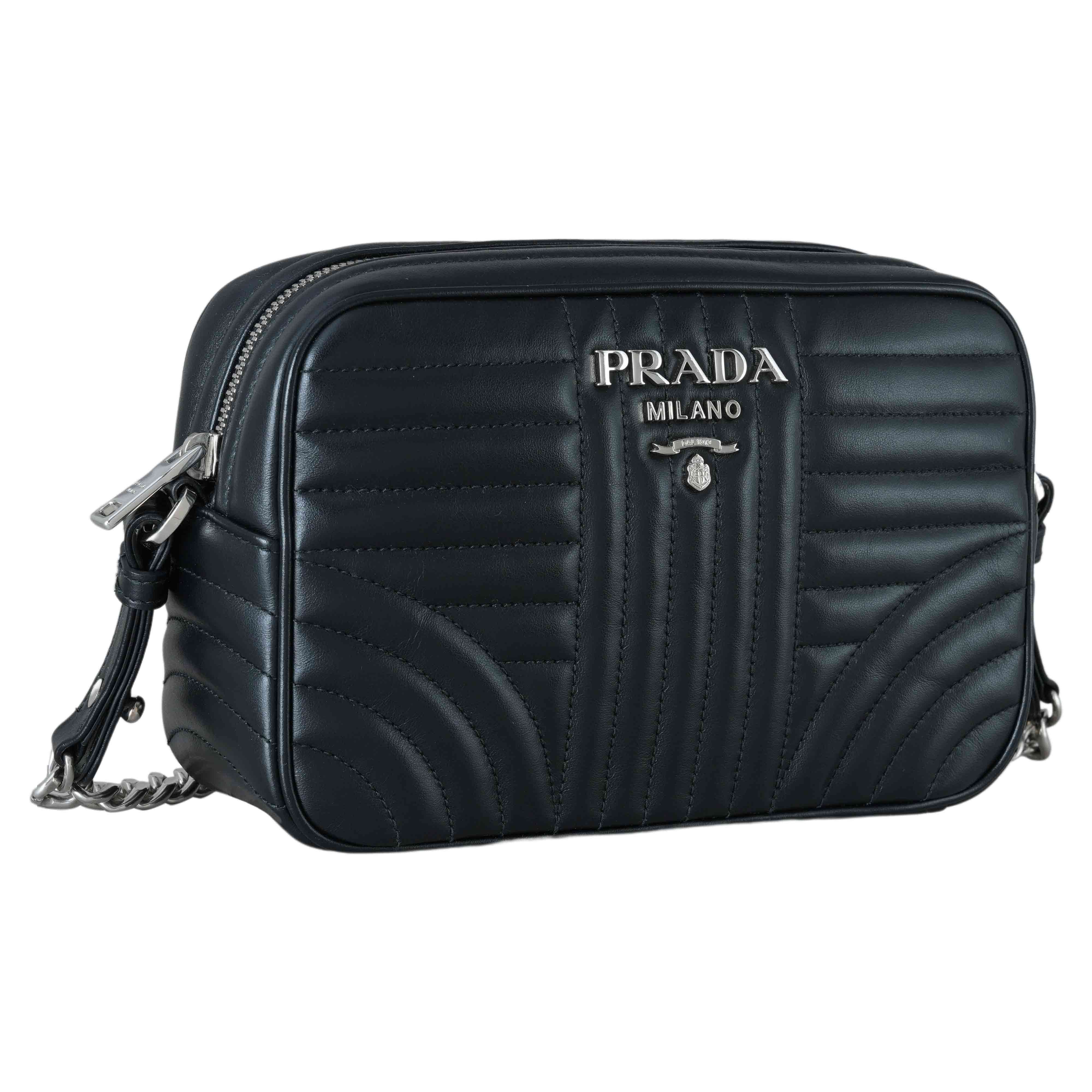 PRADA(USED)프라다 1BH083 다이어그램 숄더백