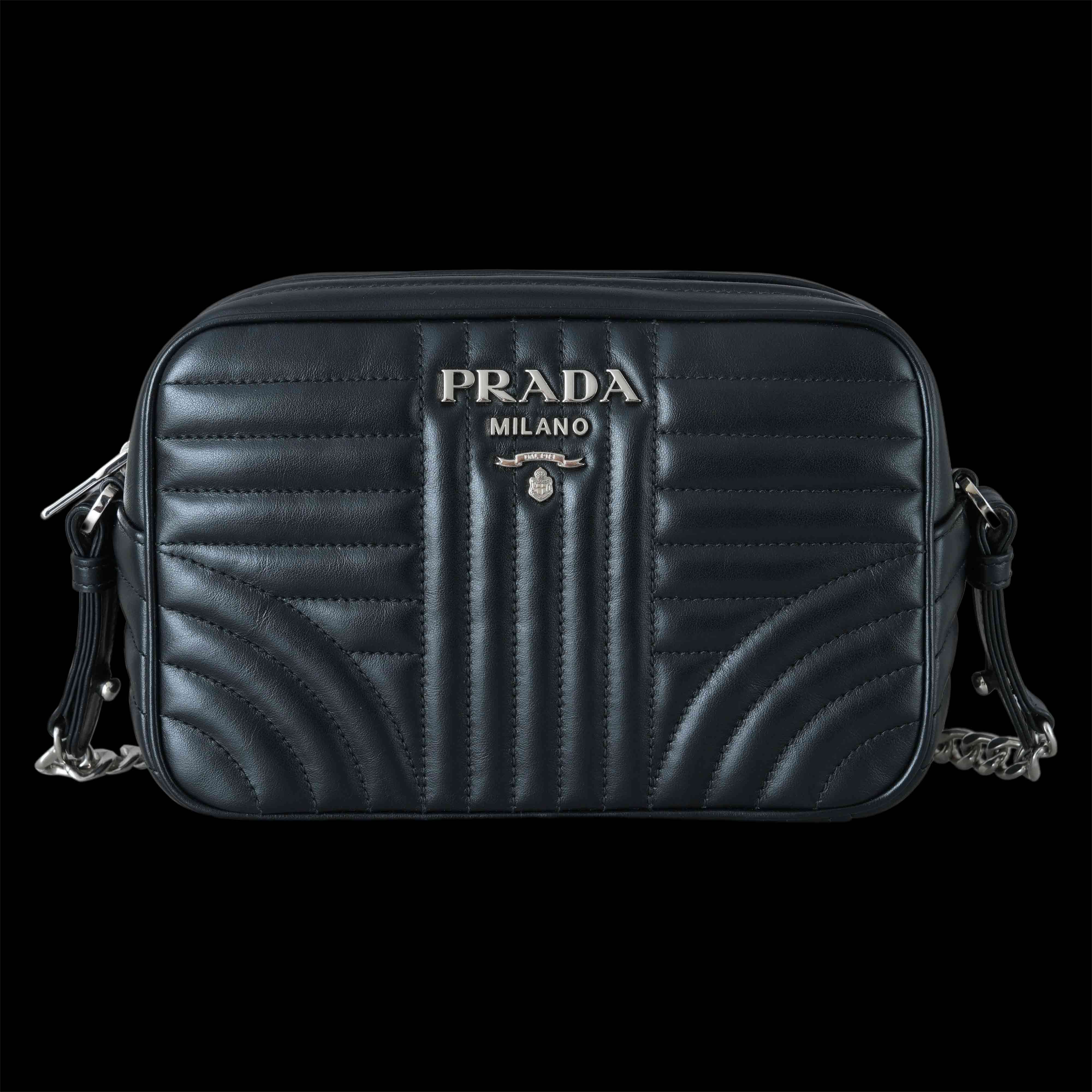 PRADA(USED)프라다 1BH083 다이어그램 숄더백