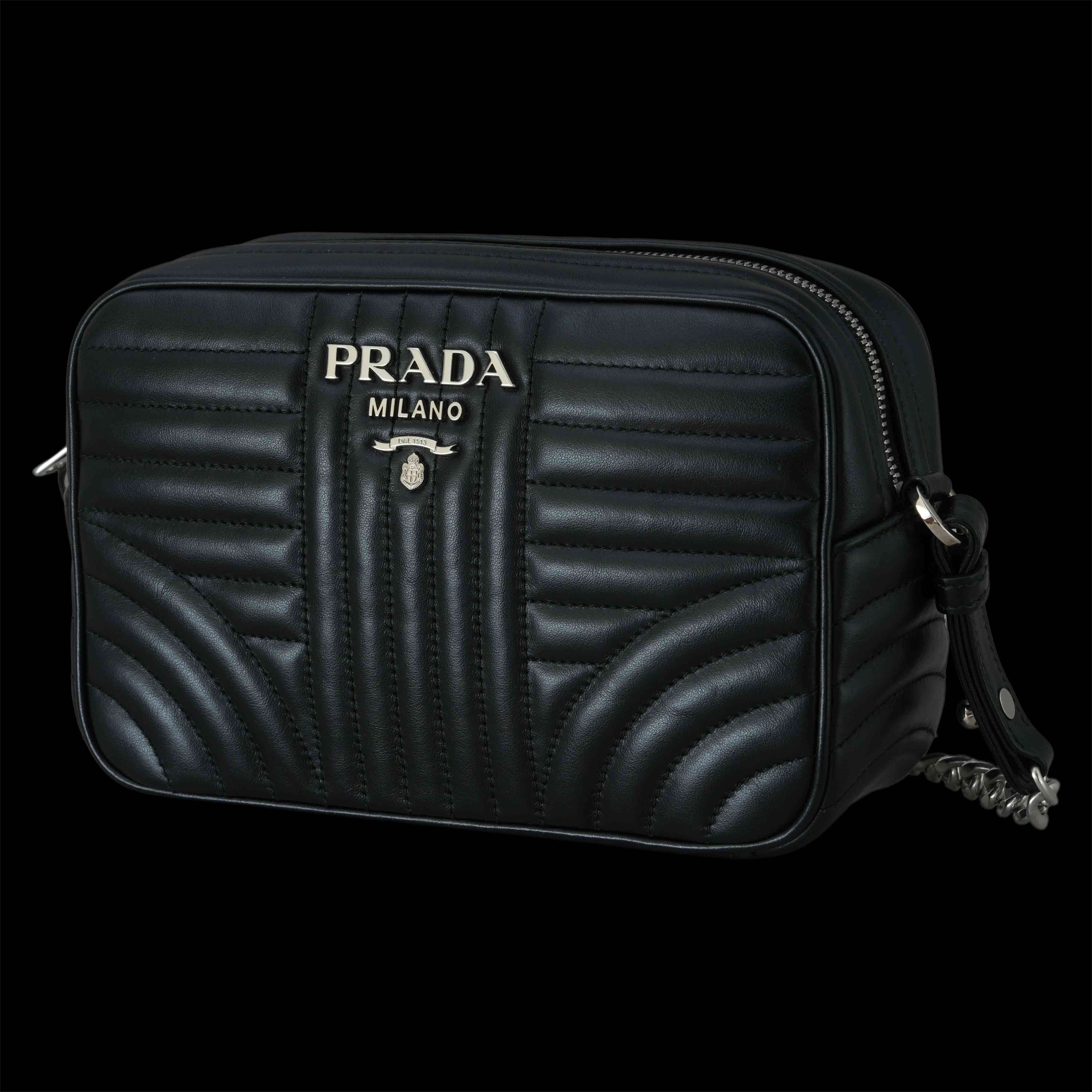 PRADA(USED)프라다 1BH083 다이어그램 숄더백