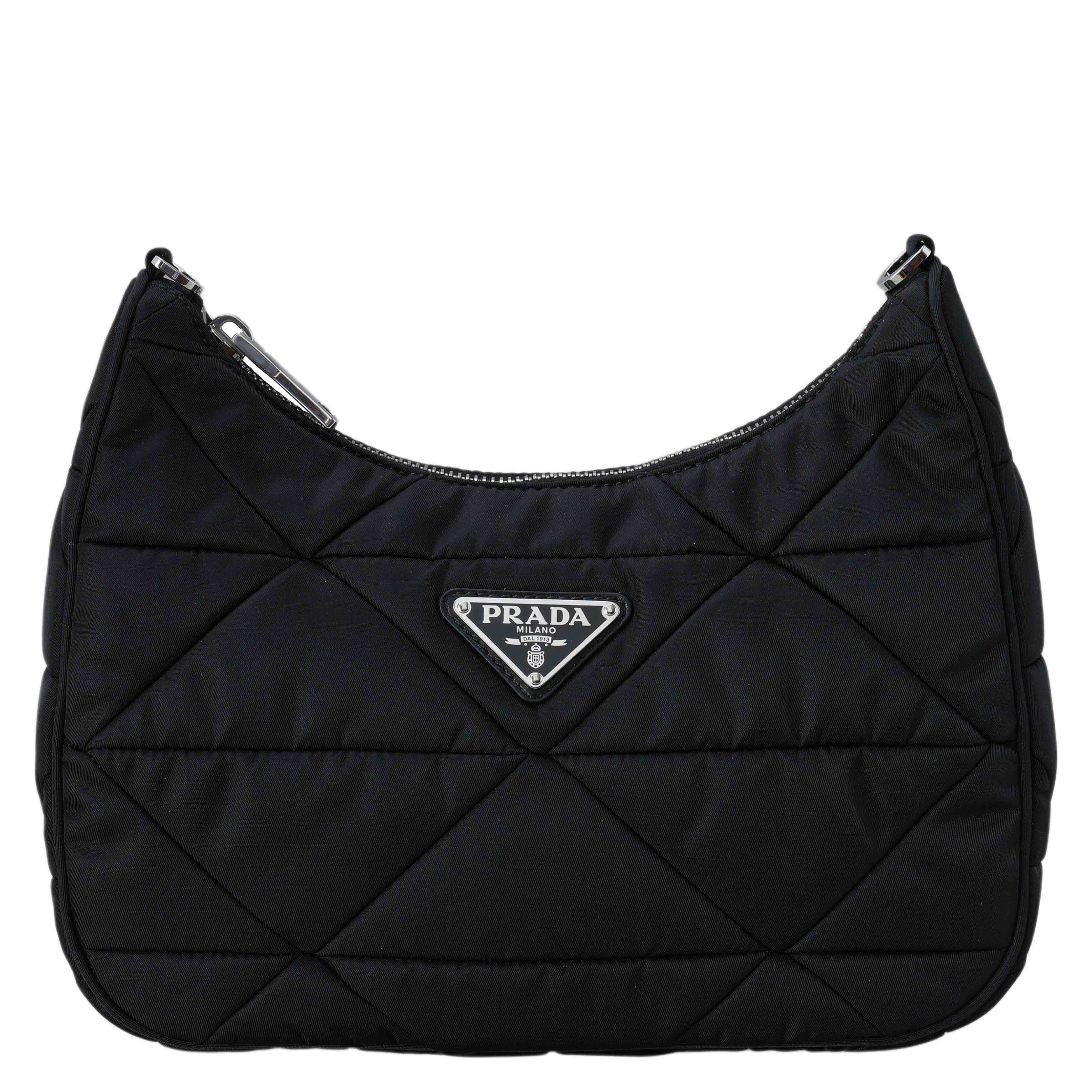 PRADA(USED)프라다 1BC151 테수토 퀼팅 호보 숄더백