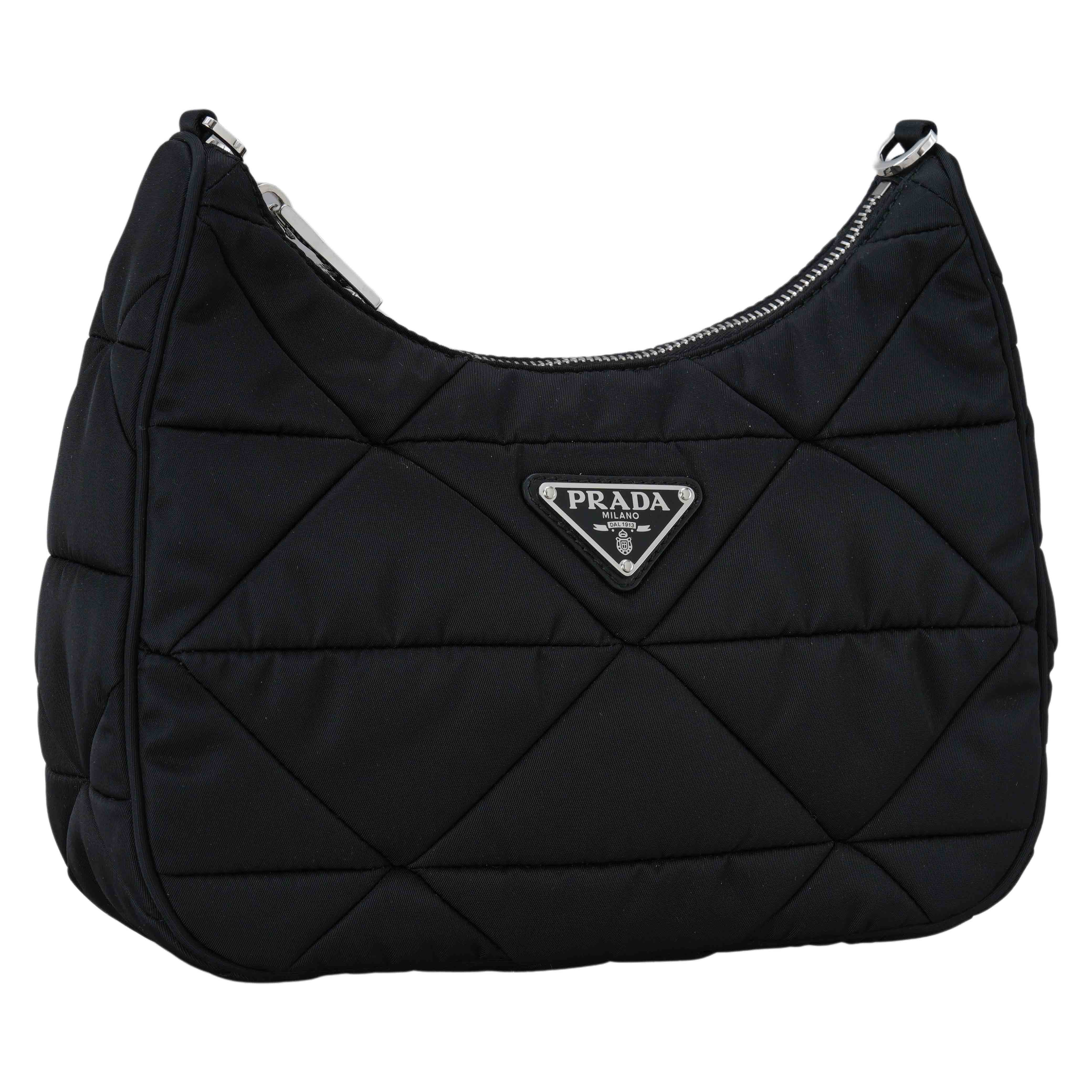 PRADA(USED)프라다 1BC151 테수토 퀼팅 호보 숄더백