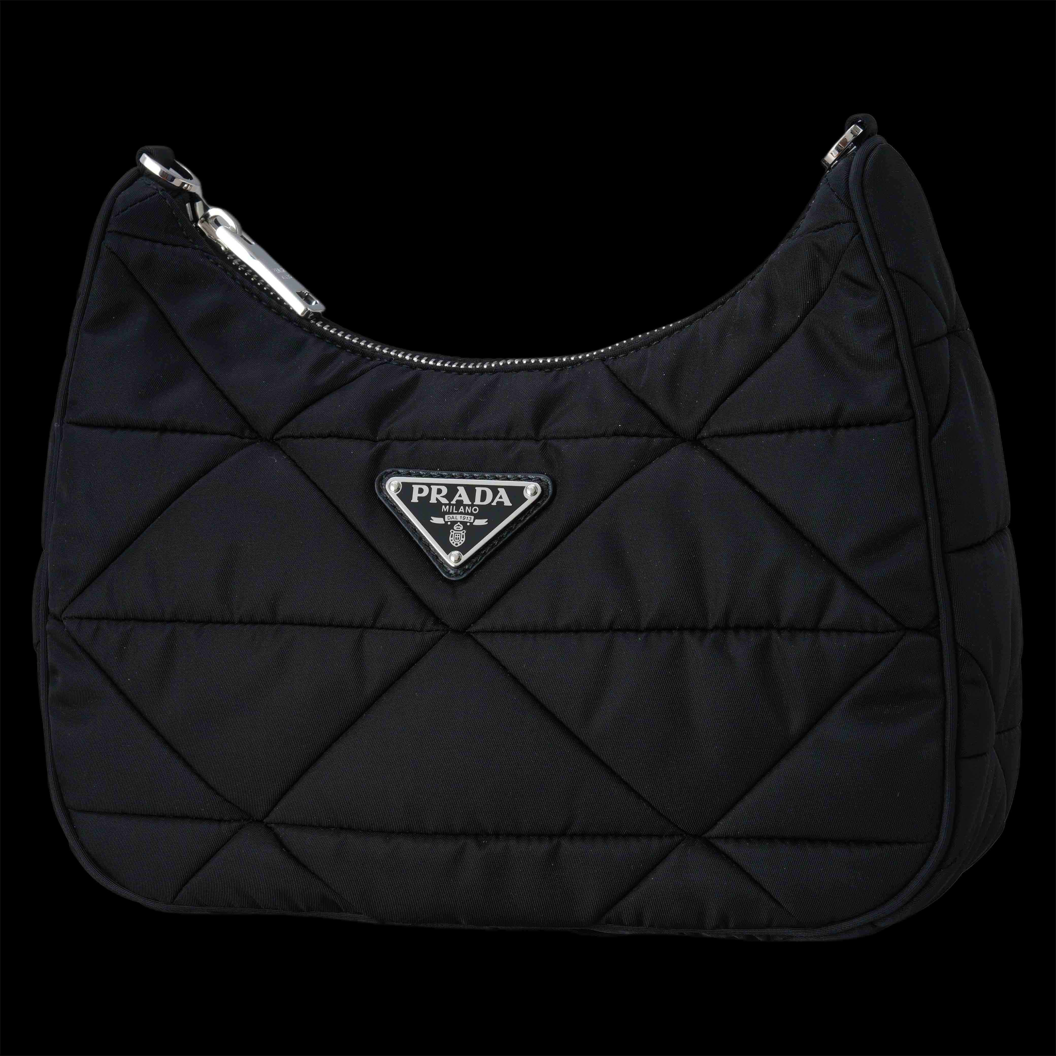 PRADA(USED)프라다 1BC151 테수토 퀼팅 호보 숄더백
