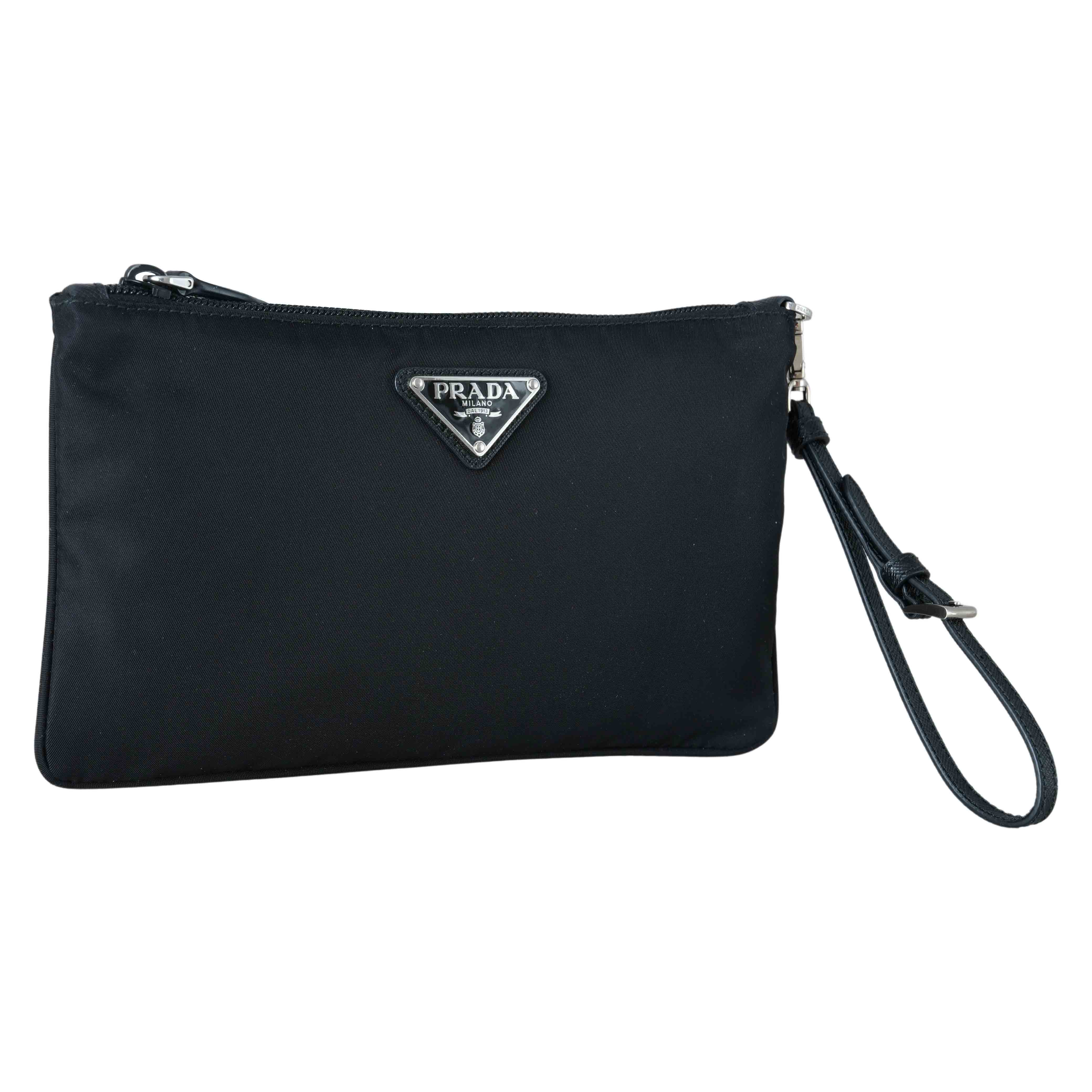 PRADA(USED)프라다 1NH545 나일론 클러치