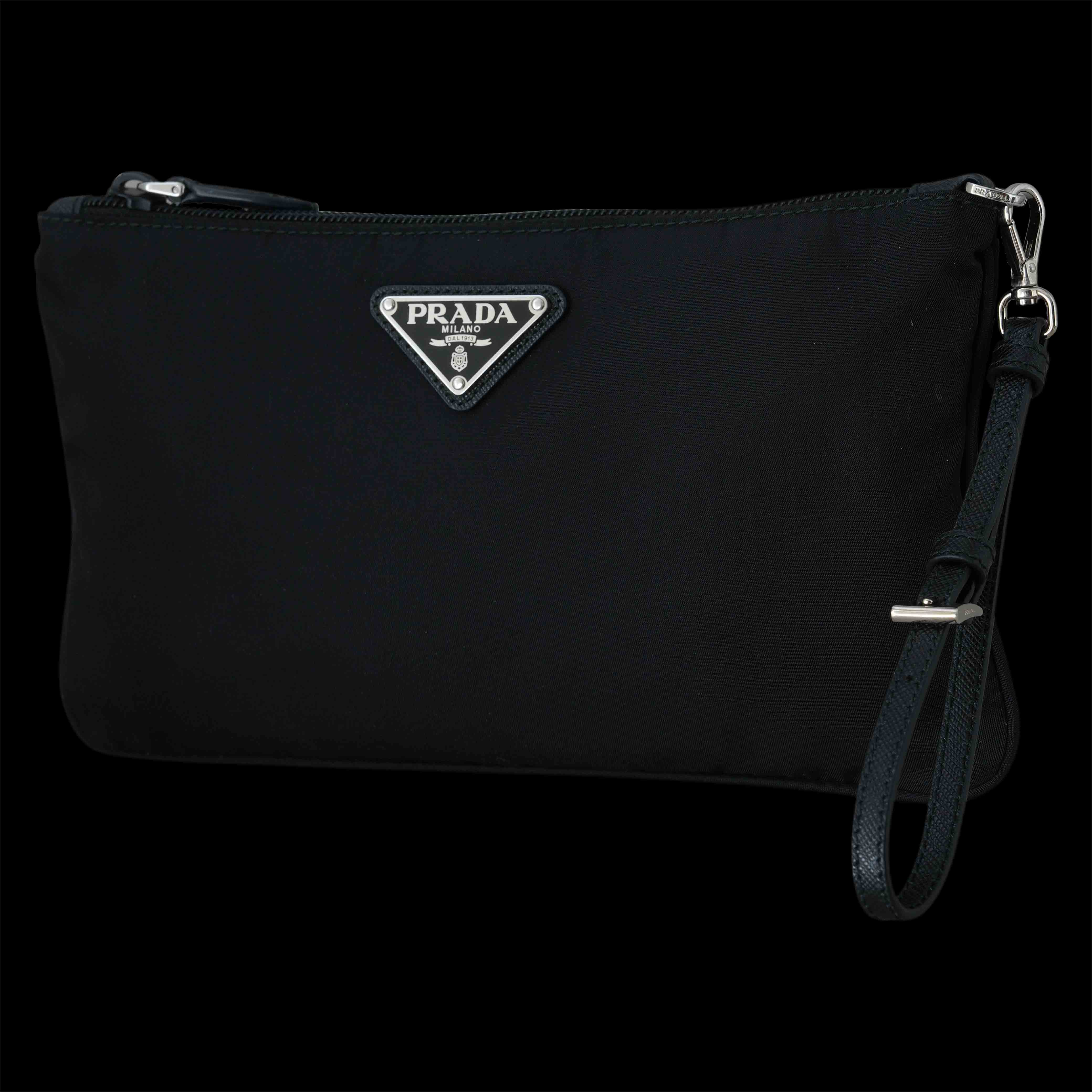 PRADA(USED)프라다 1NH545 나일론 클러치
