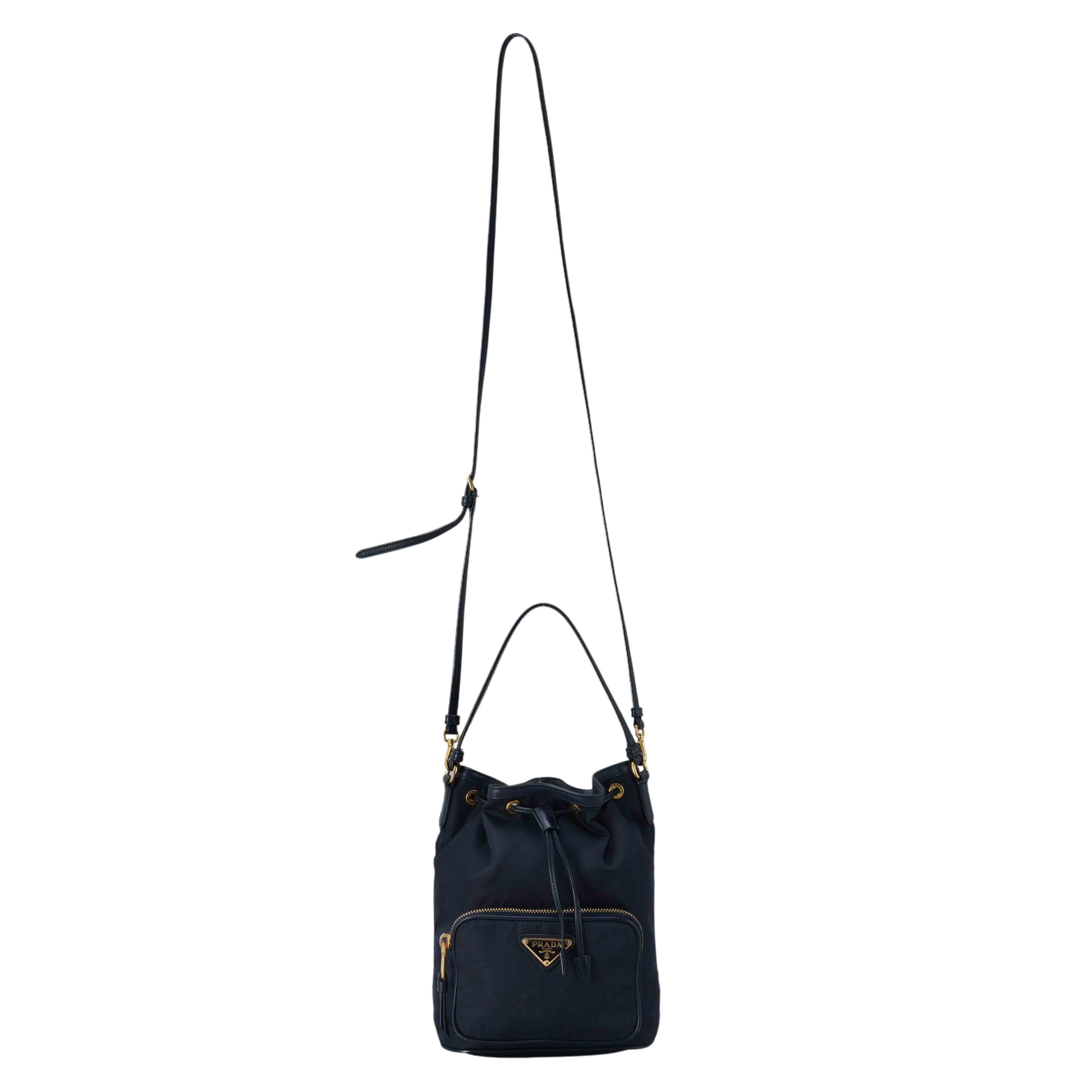 PRADA(USED)프라다 나일론 버킷백