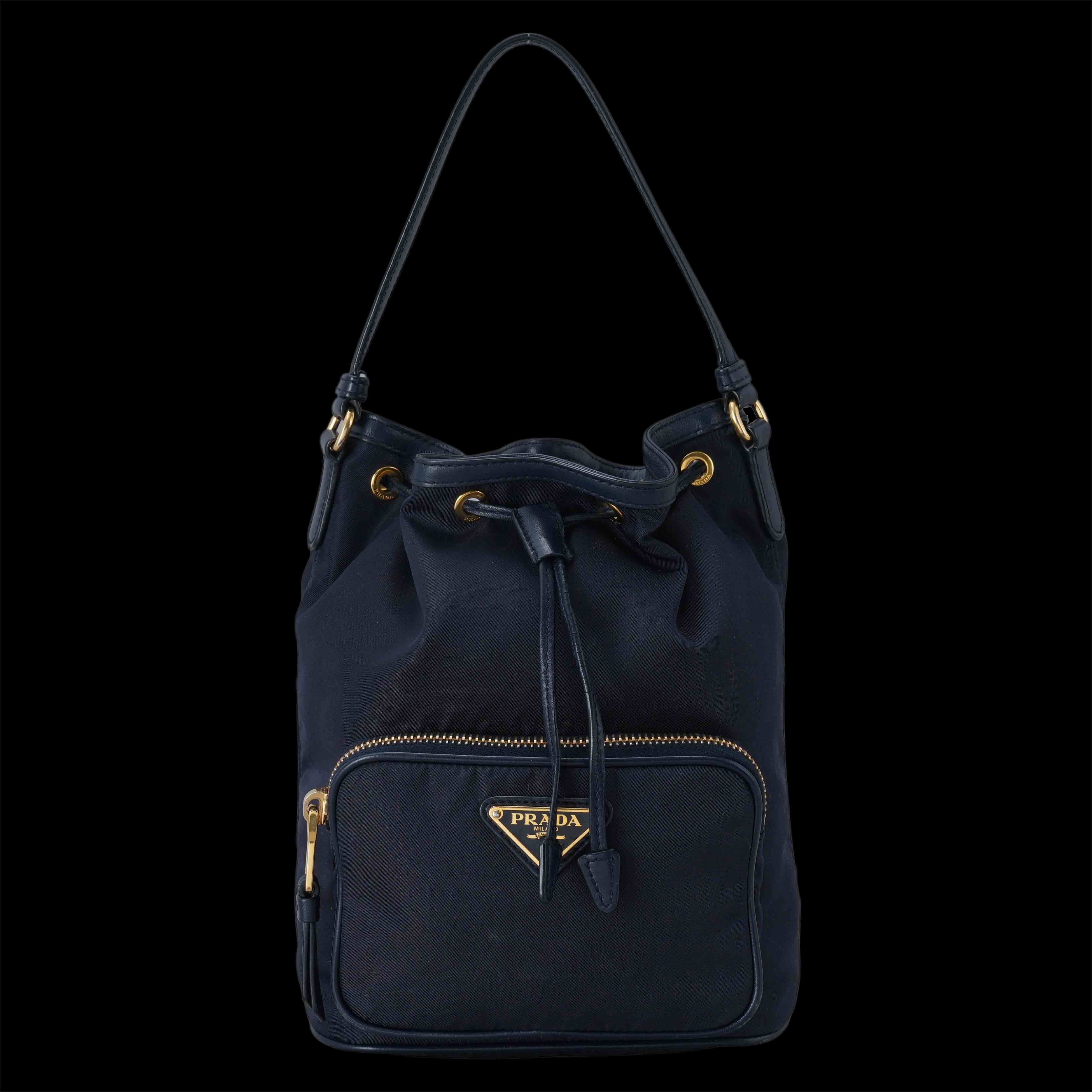 PRADA(USED)프라다 나일론 버킷백