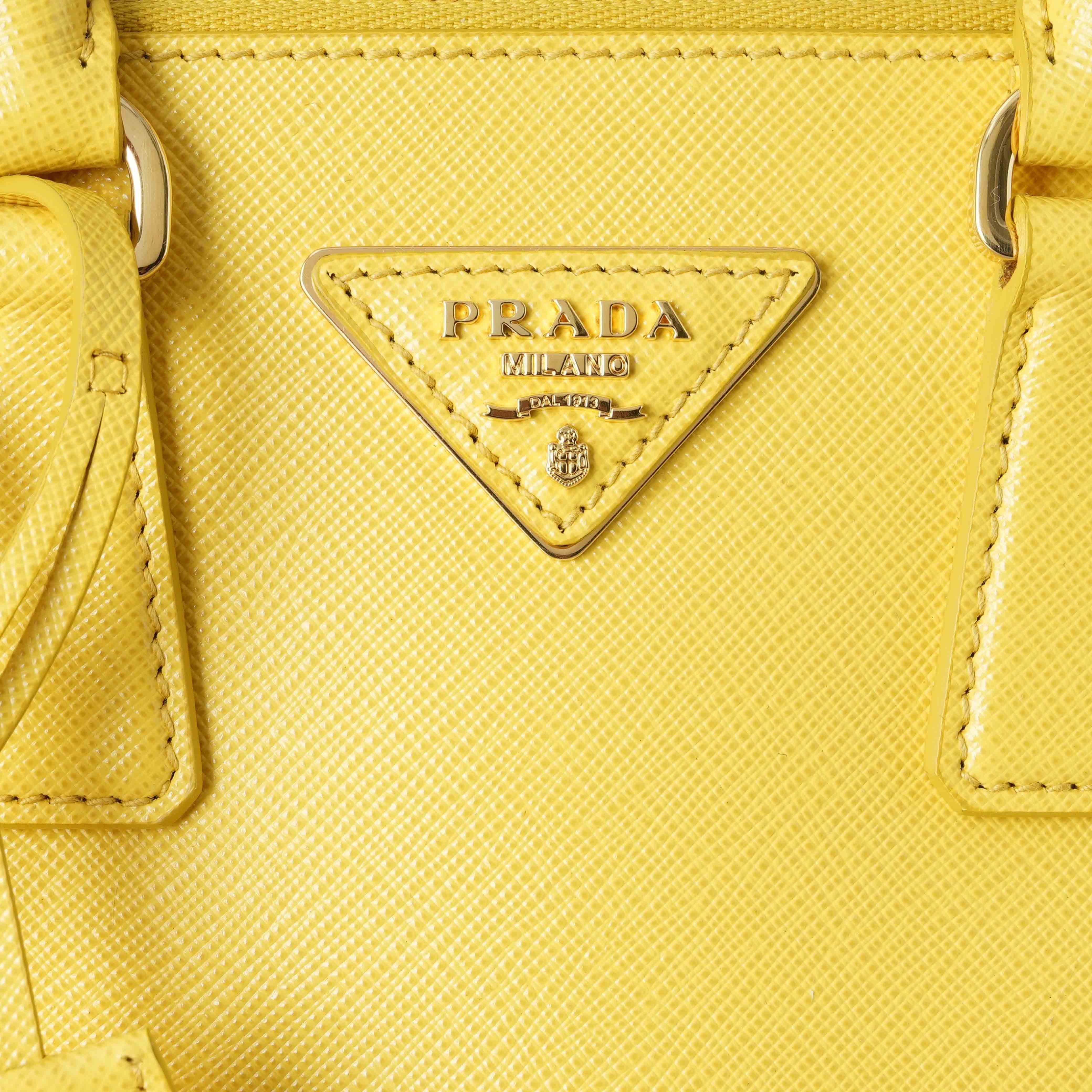 PRADA(USED)프라다 1BA906 사피아노 크로스백