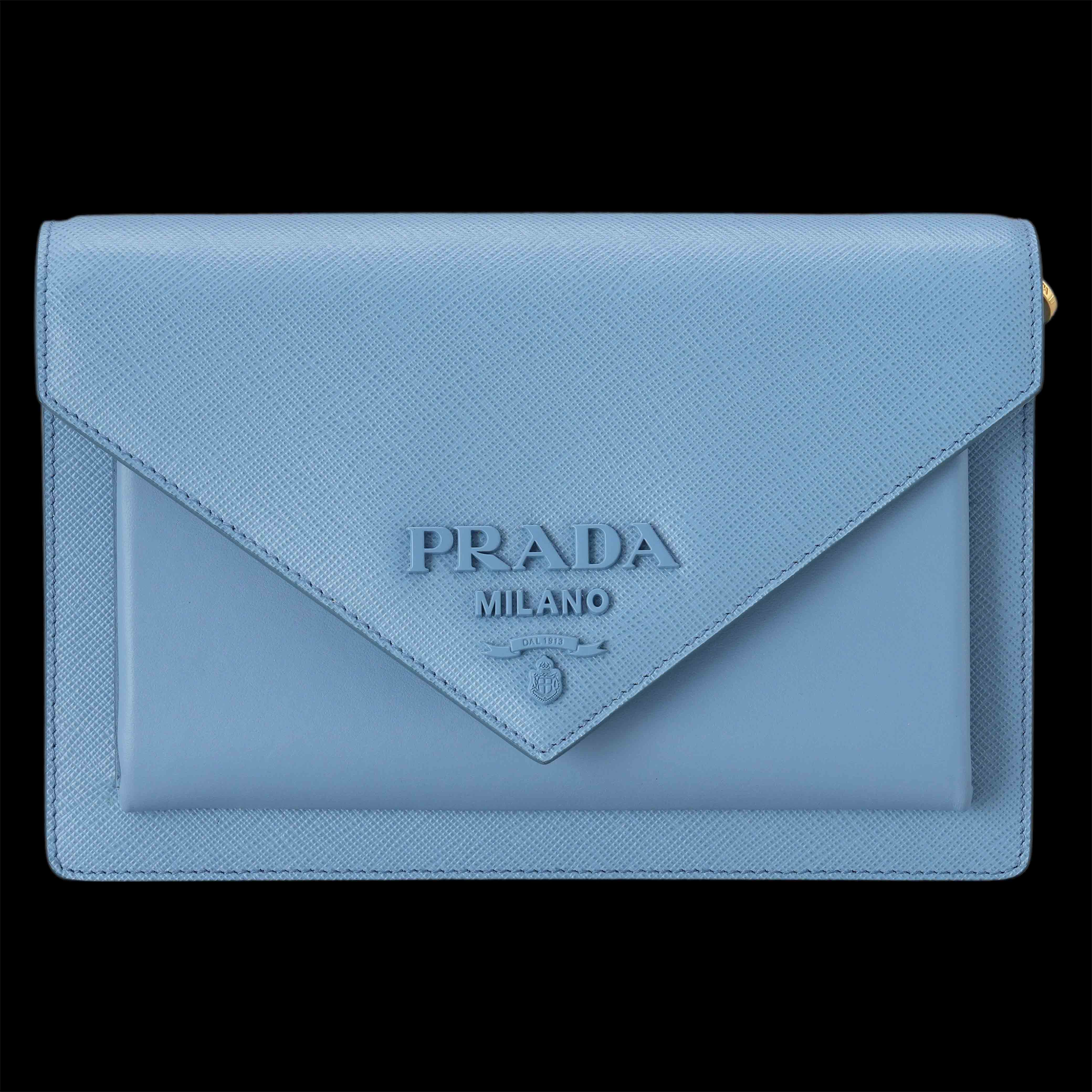 PRADA(USED)프라다 사피아노 엔벨로프 플랩백