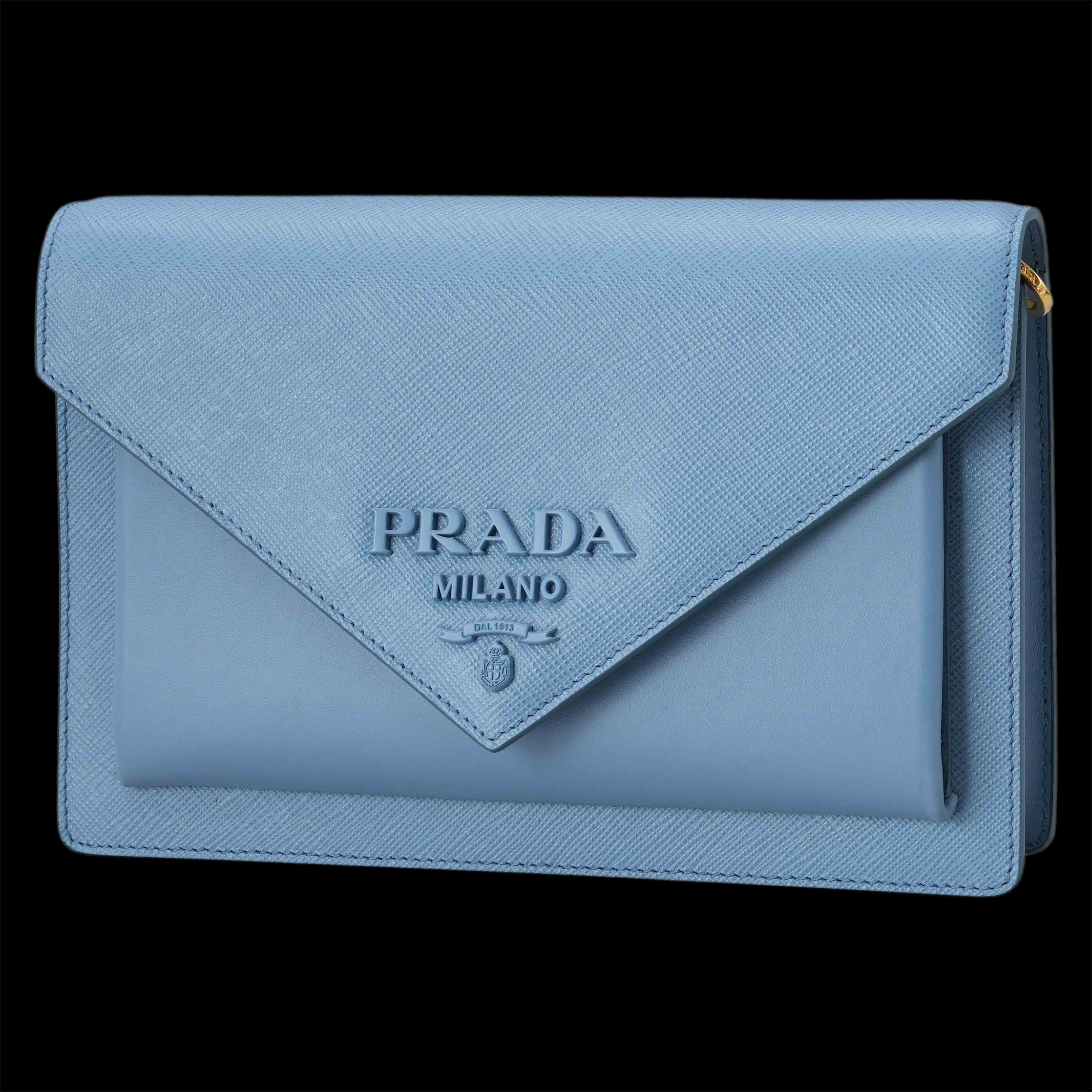 PRADA(USED)프라다 사피아노 엔벨로프 플랩백