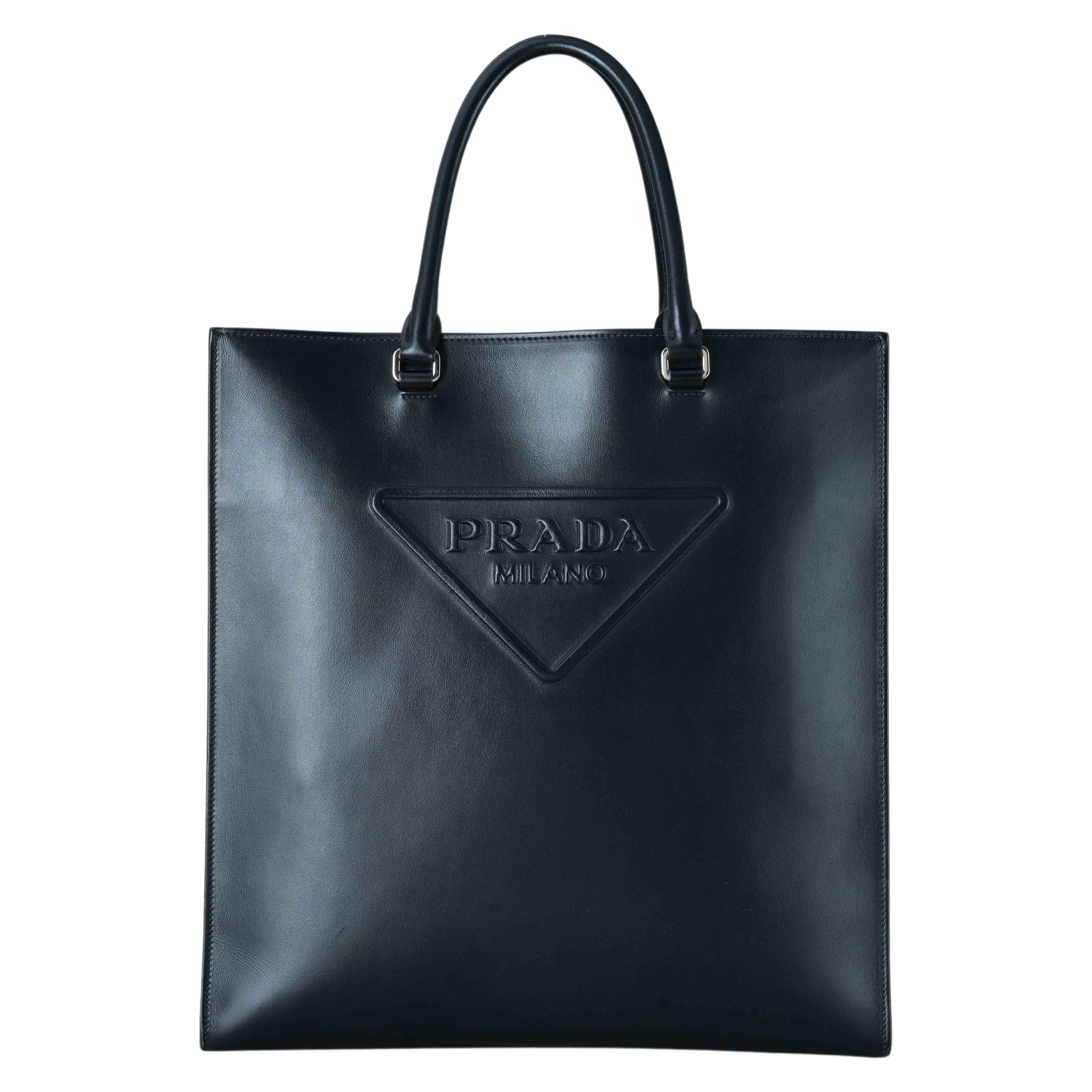 PRADA(USED)프라다 1BA332 소프트 카프 토트겸 숄더백