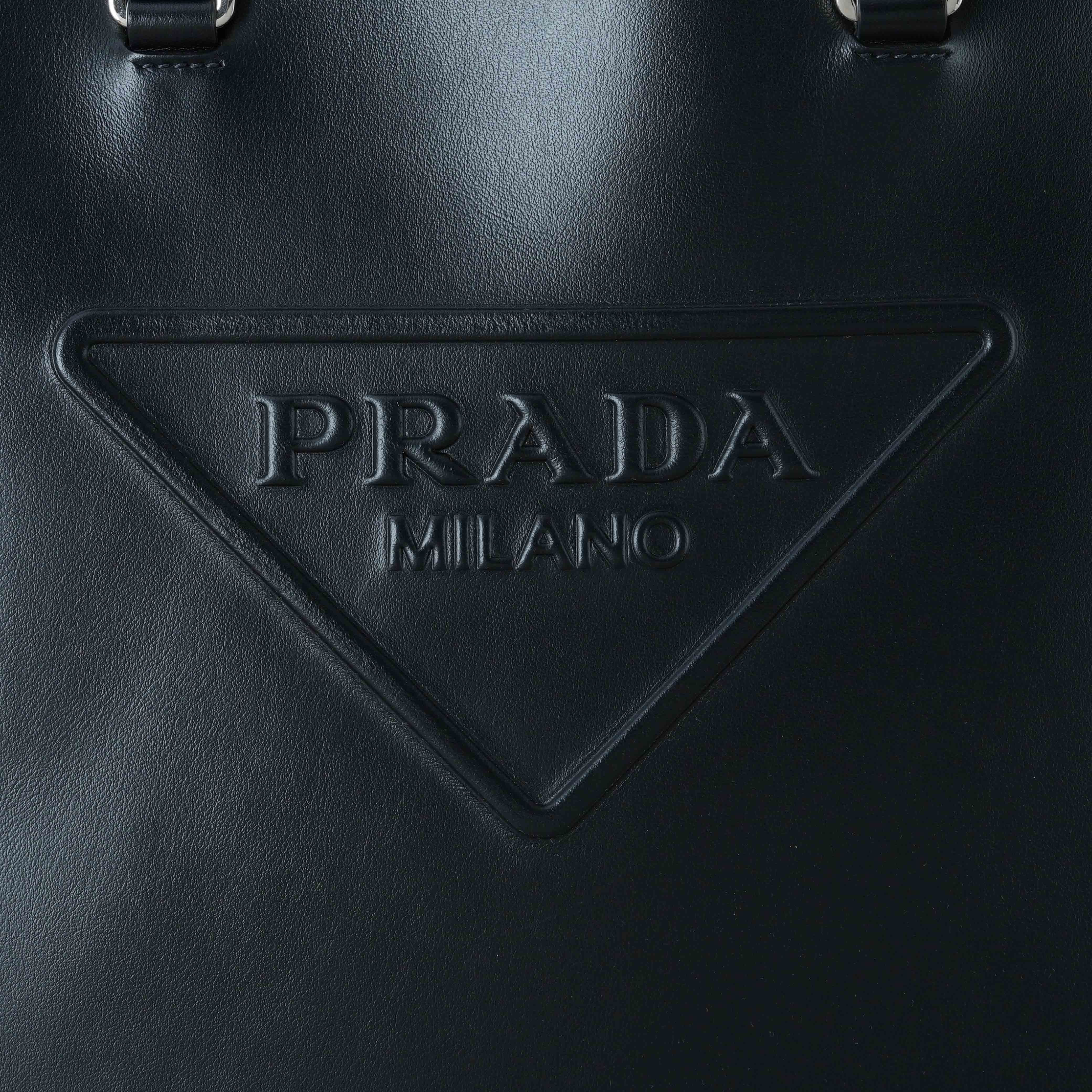 PRADA(USED)프라다 1BA332 소프트 카프 토트겸 숄더백