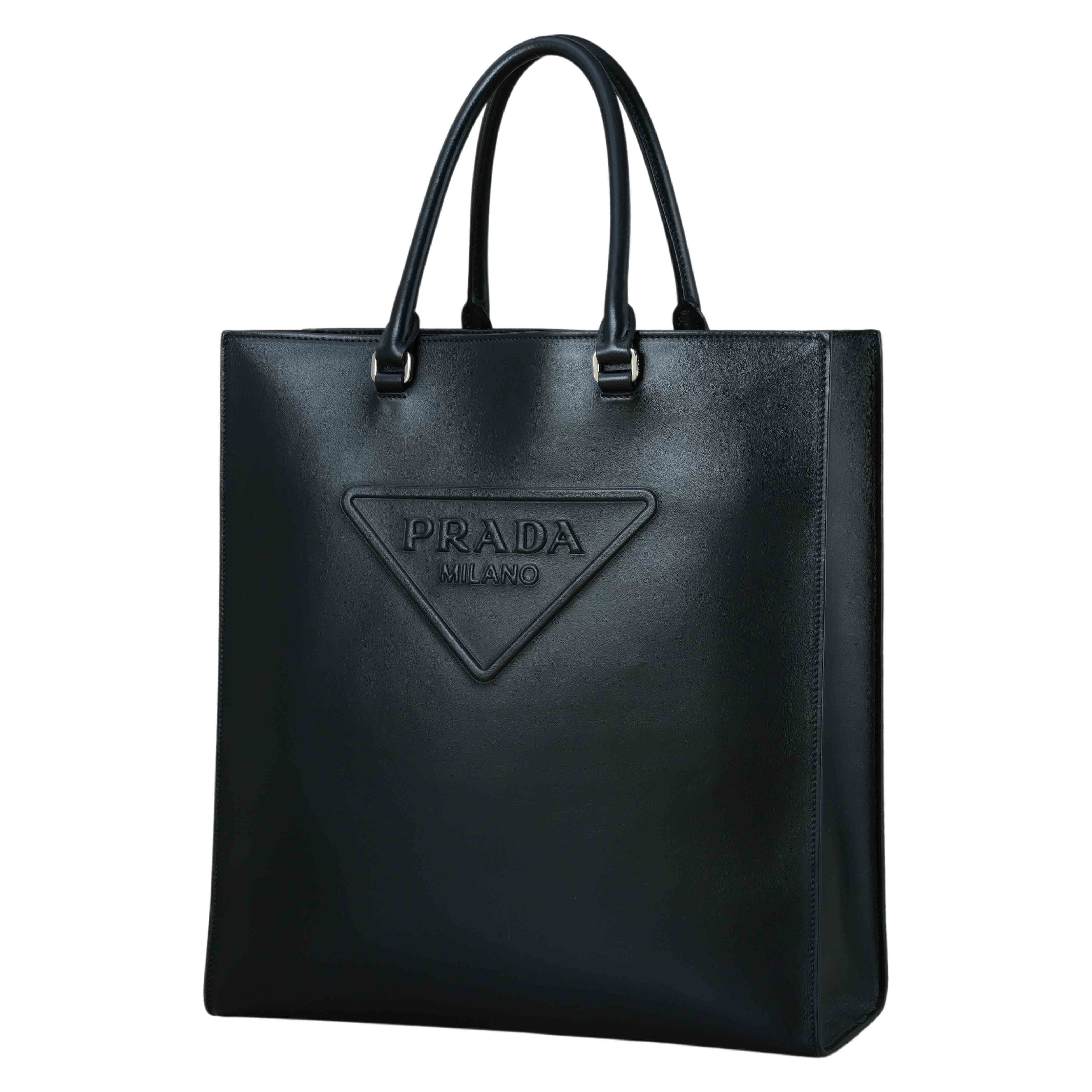 PRADA(USED)프라다 1BA332 소프트 카프 토트겸 숄더백