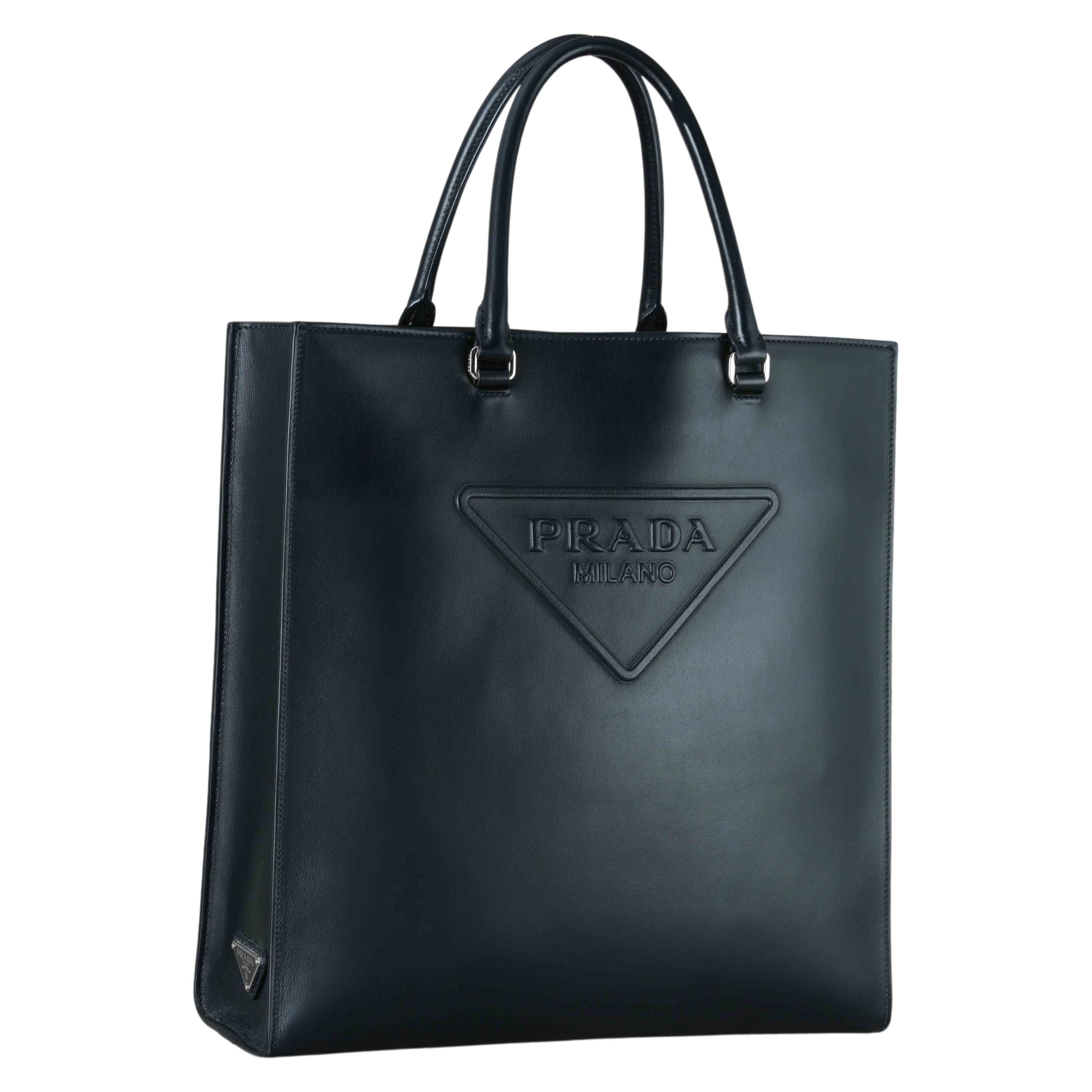 PRADA(USED)프라다 1BA332 소프트 카프 토트겸 숄더백