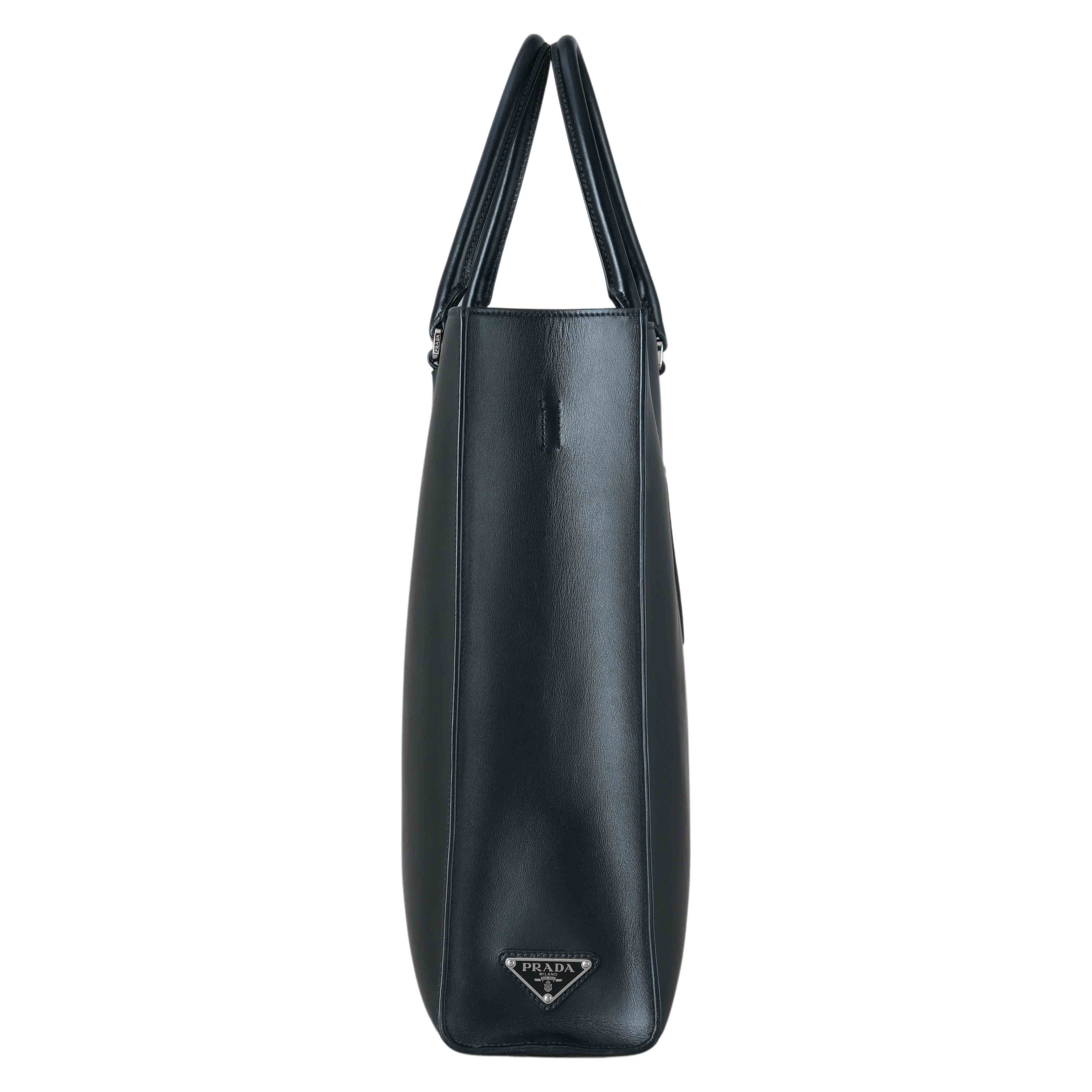 PRADA(USED)프라다 1BA332 소프트 카프 토트겸 숄더백