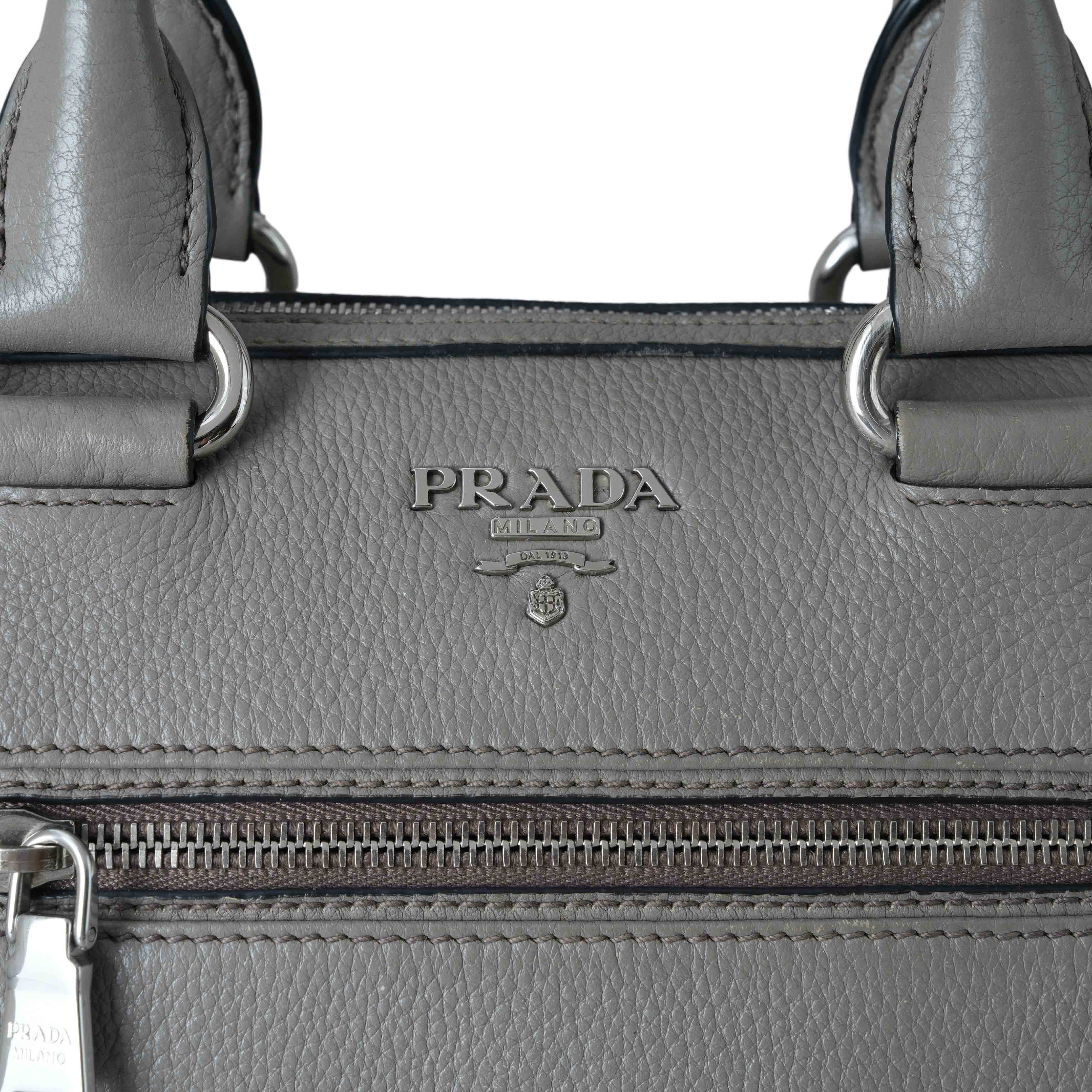 PRADA(USED)프라다 1BB022  비텔로 피닉스 모터백