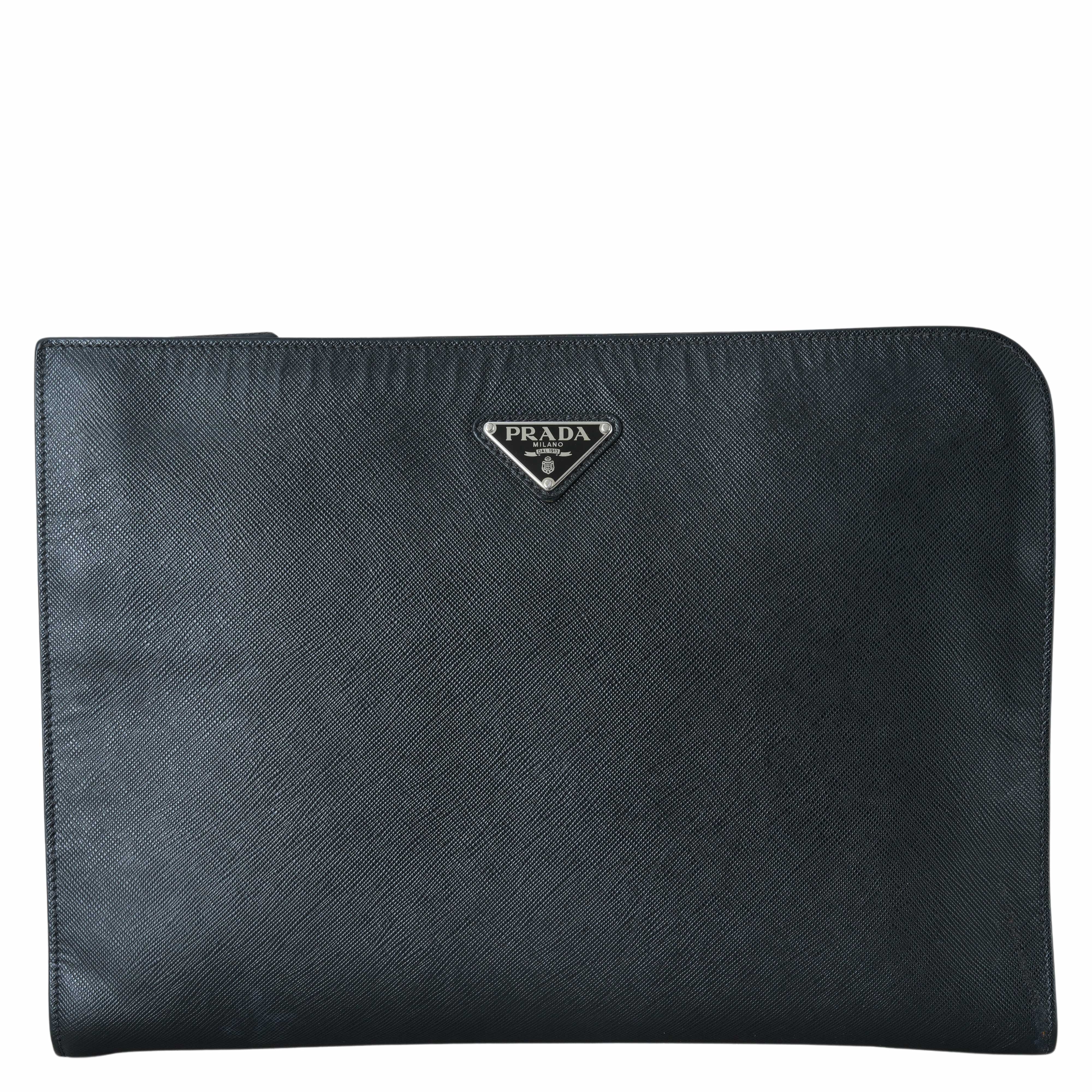 PRADA(USED)프라다 사피아노 클러치