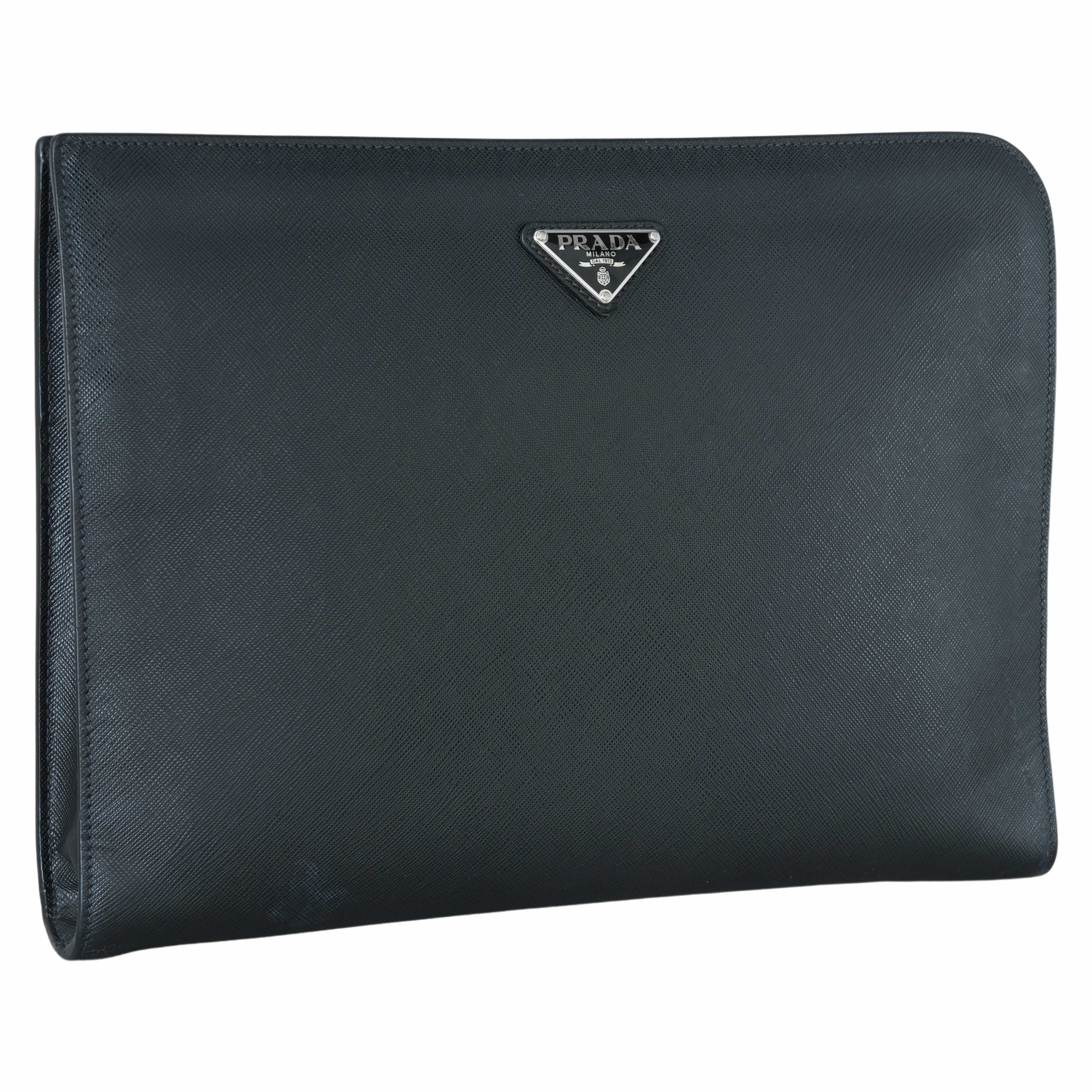 PRADA(USED)프라다 사피아노 클러치