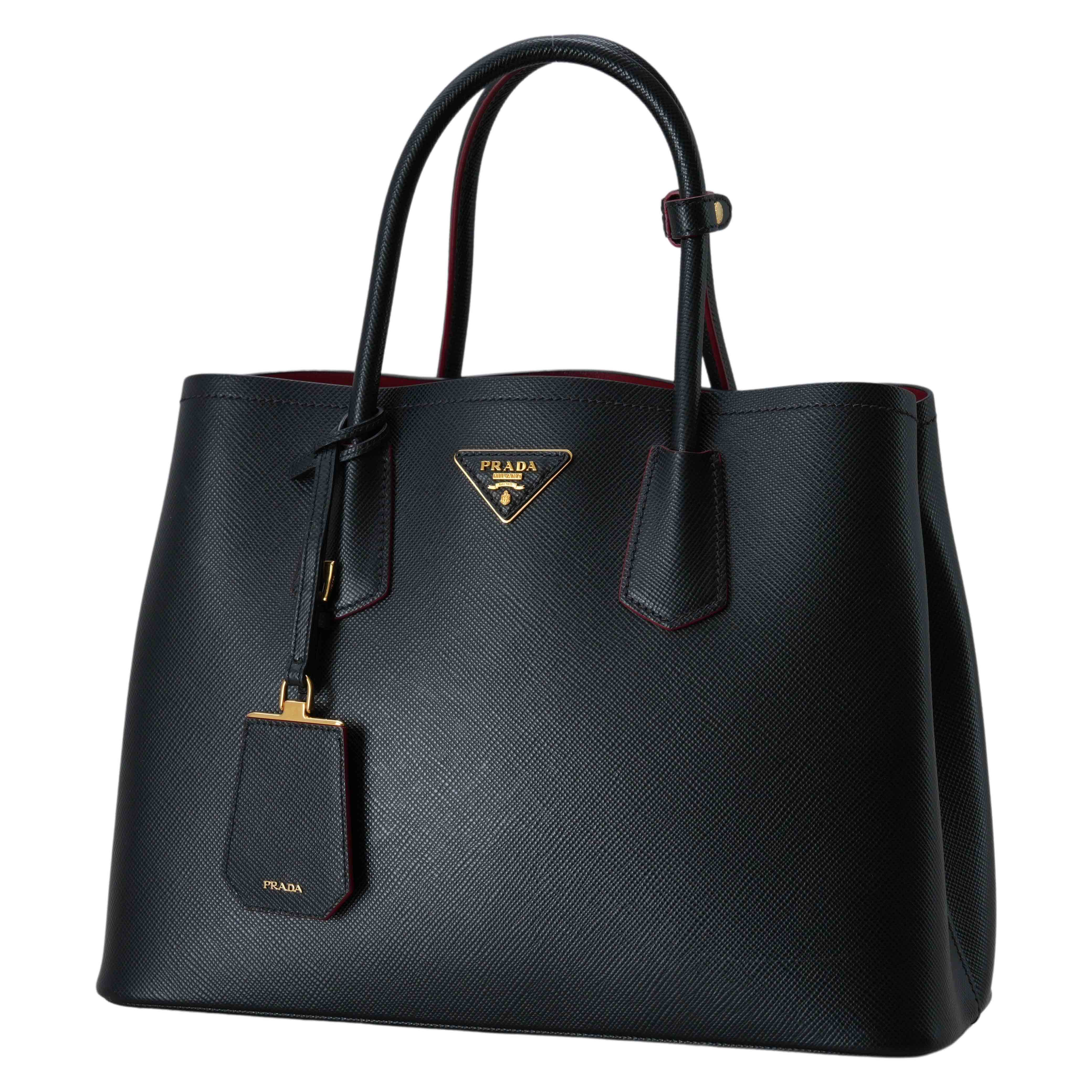 PRADA(USED)프라다 사피아노 두블레 토트 겸 숄더백