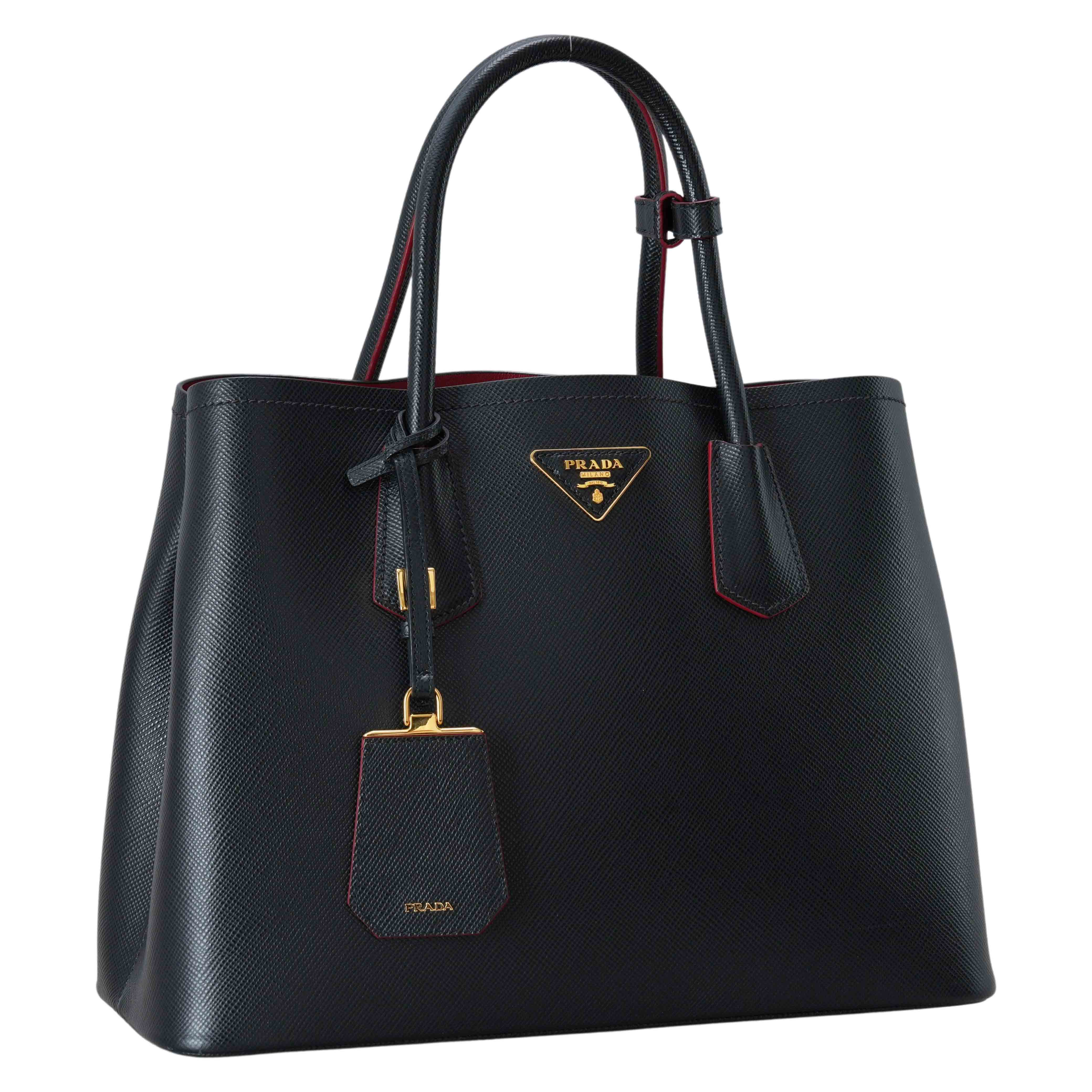 PRADA(USED)프라다 사피아노 두블레 토트 겸 숄더백