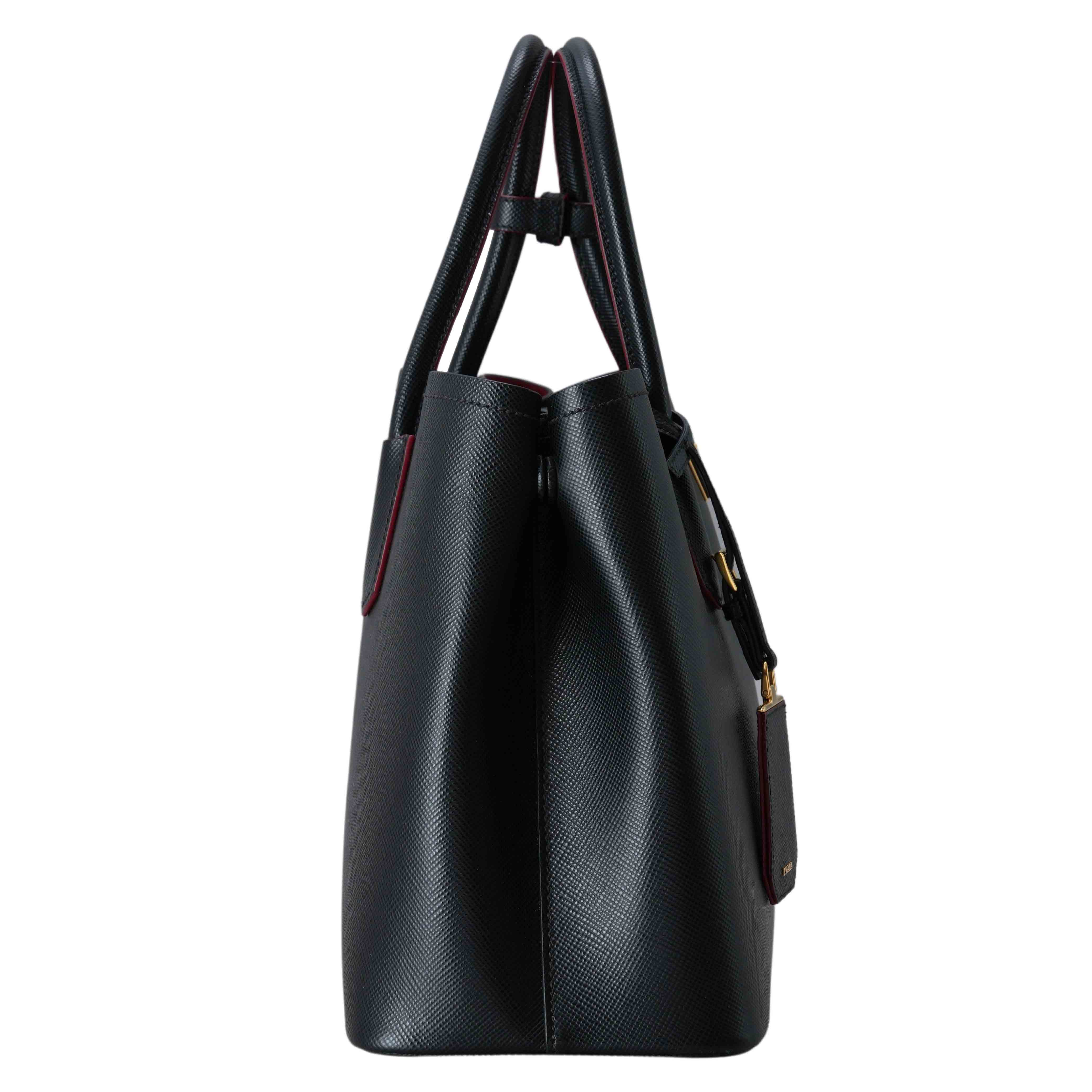 PRADA(USED)프라다 사피아노 두블레 토트 겸 숄더백