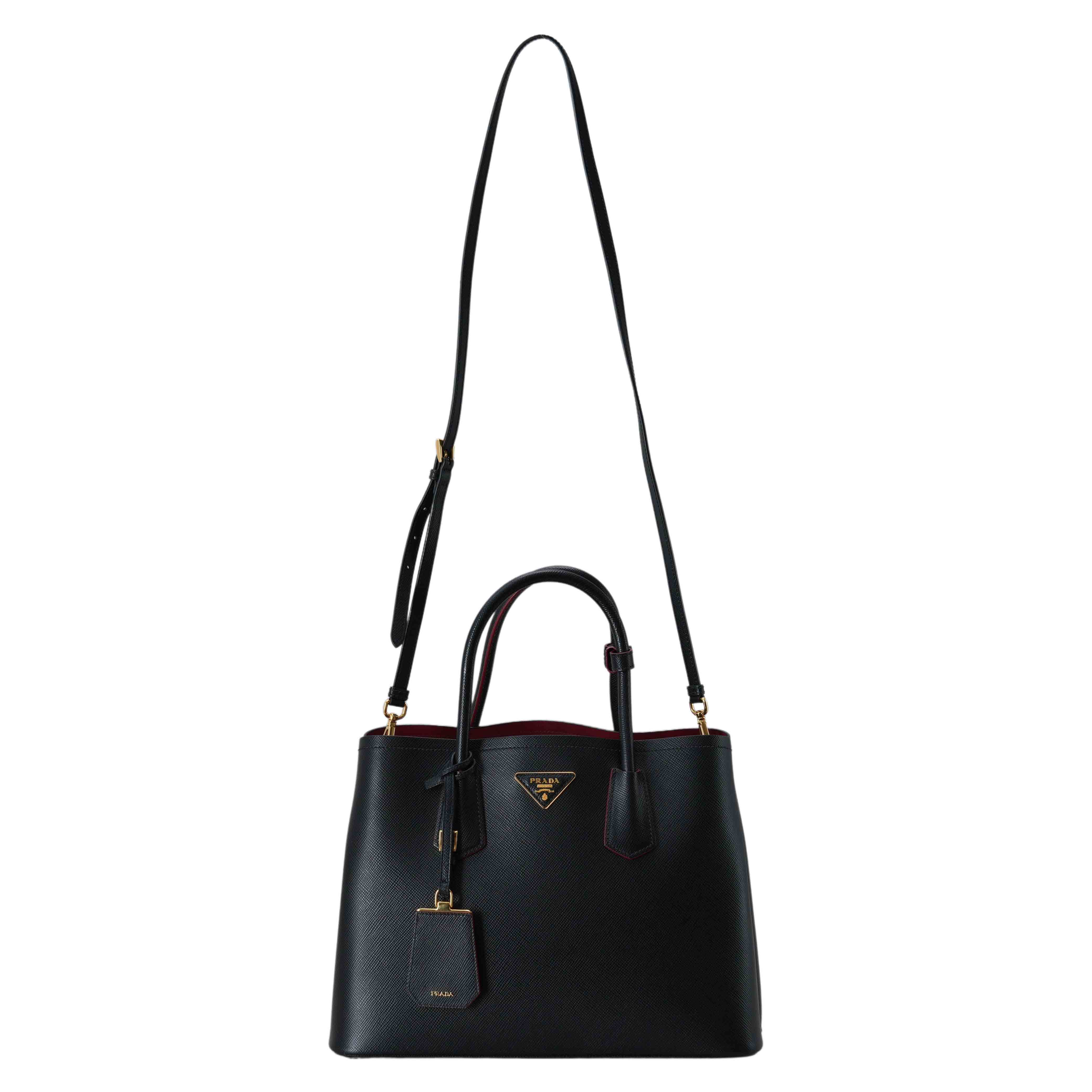 PRADA(USED)프라다 사피아노 두블레 토트 겸 숄더백