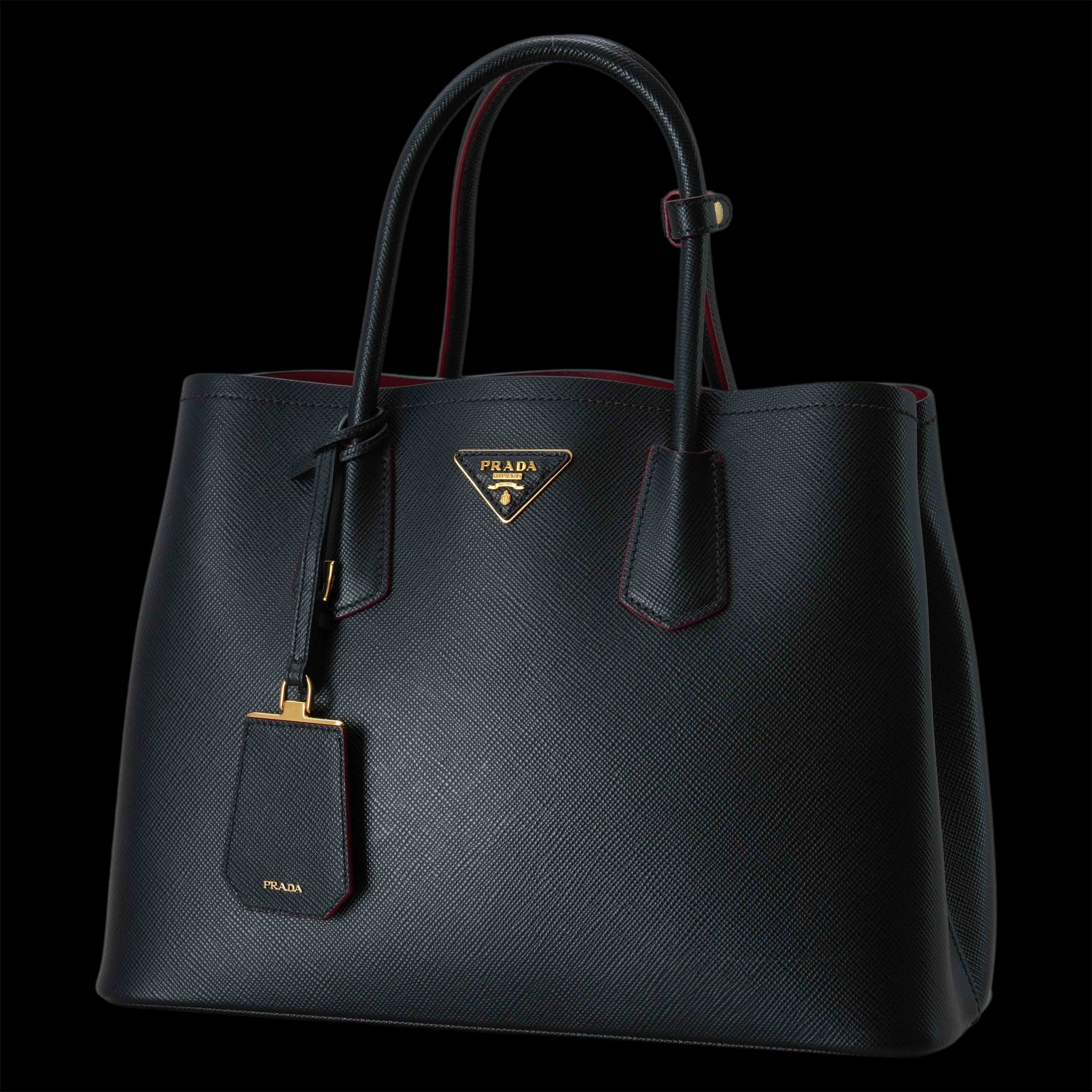PRADA(USED)프라다 사피아노 두블레 토트 겸 숄더백
