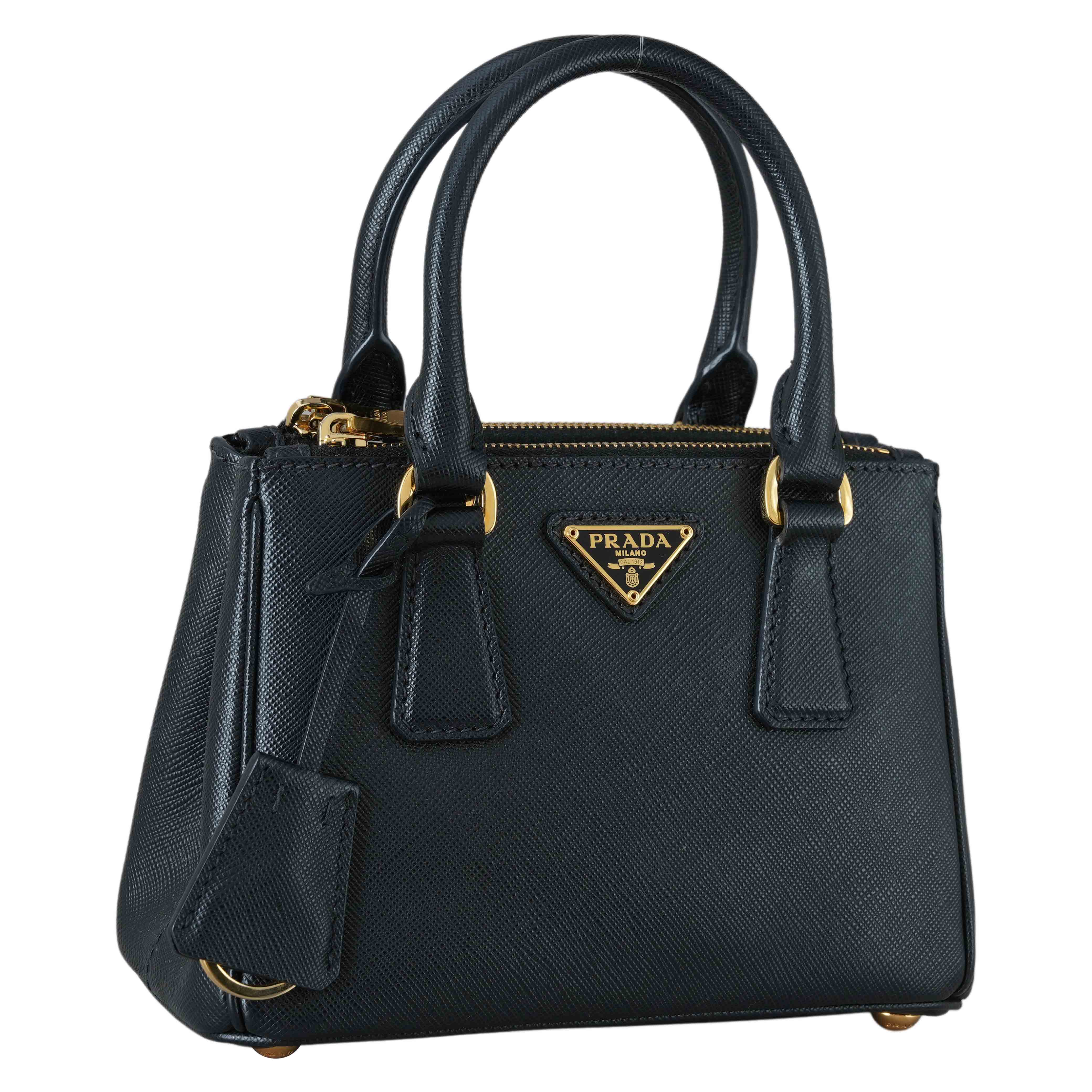 PRADA(USED)프라다 1BH907 사피아노 미니 토트 겸 숄더백
