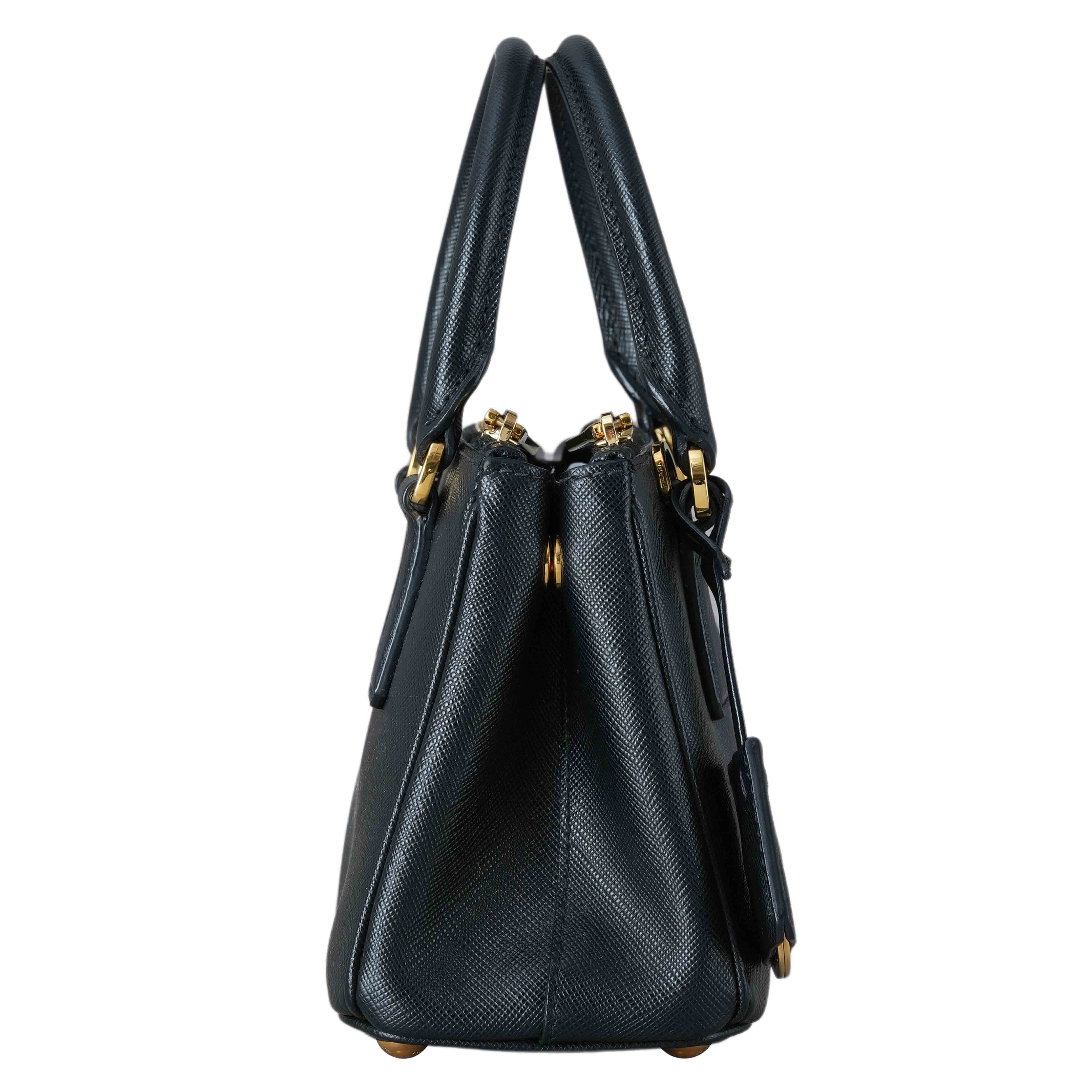 PRADA(USED)프라다 1BH907 사피아노 미니 토트 겸 숄더백
