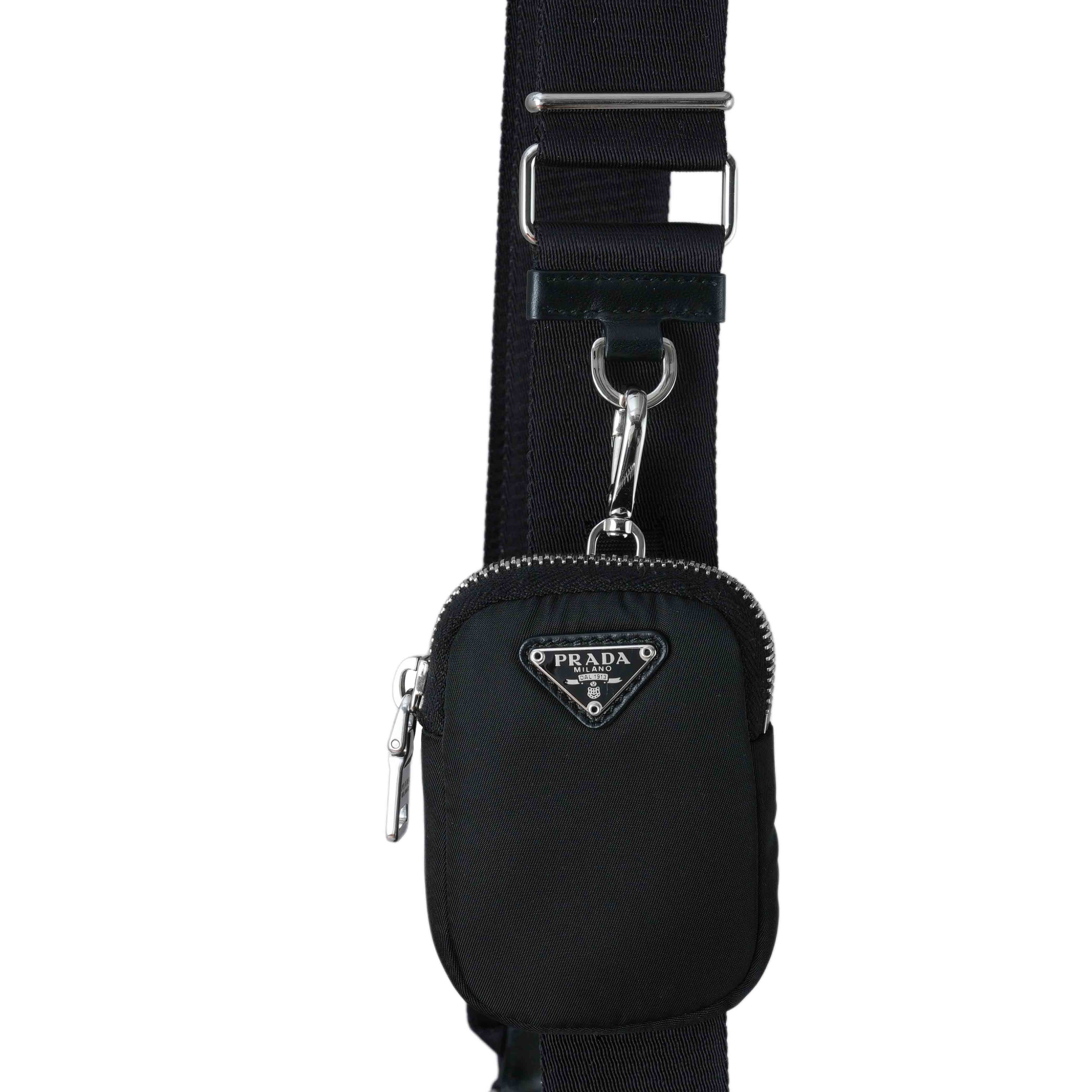 PRADA(USED)프라다 1BD290 패딩 리나일론 숄더백