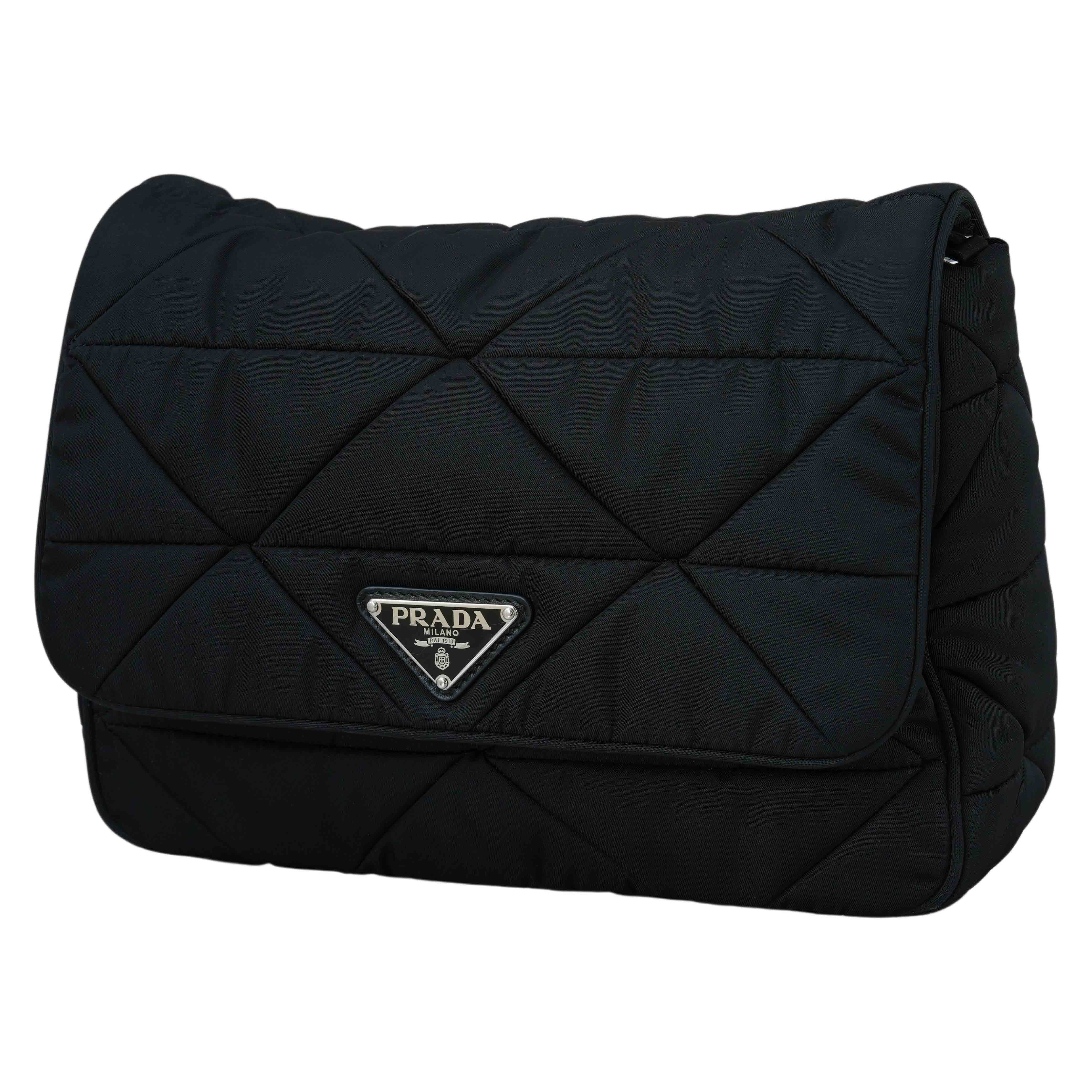 PRADA(USED)프라다 1BD290 패딩 리나일론 숄더백