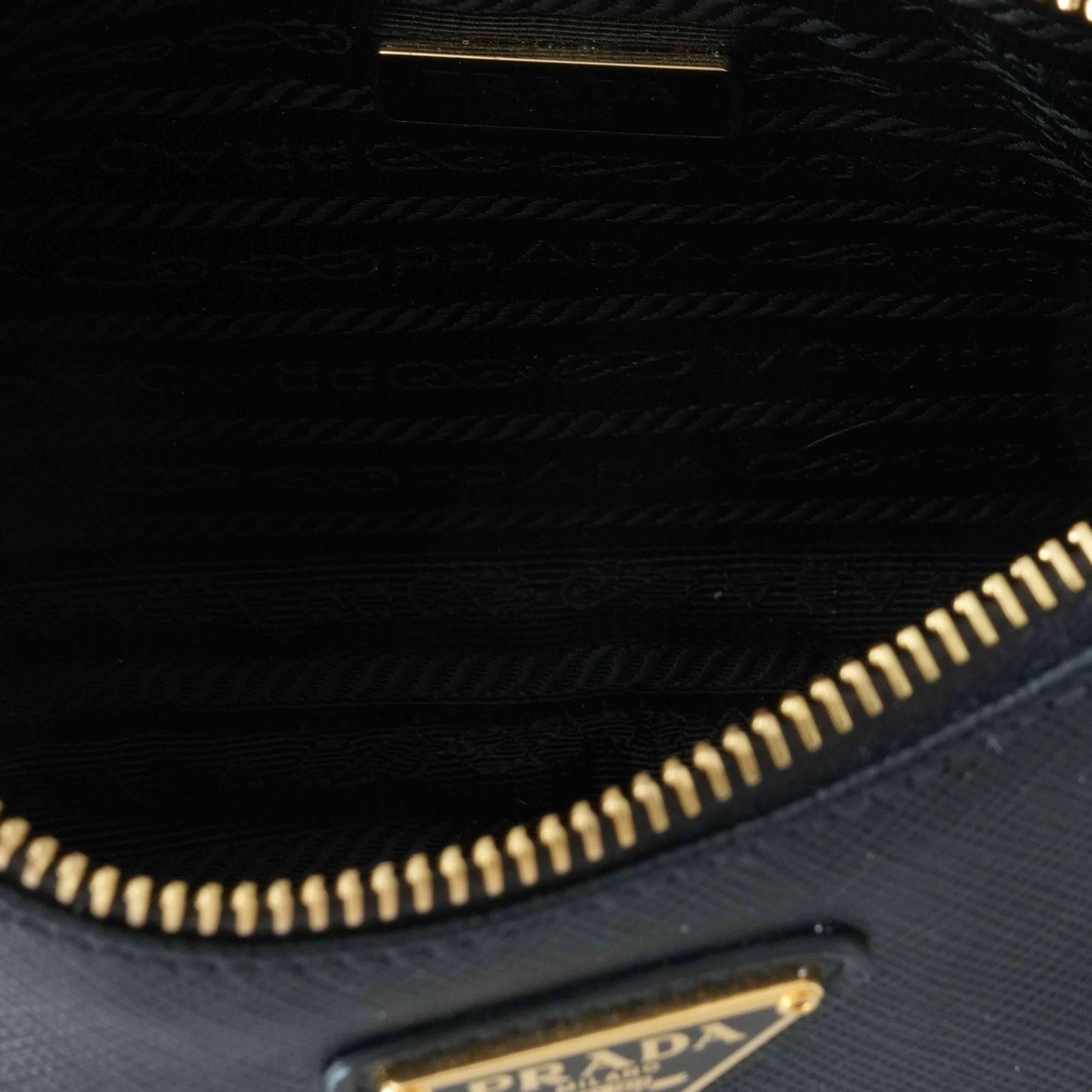 PRADA(USED)프라다 1BH204 사피아노 호보 숄더백