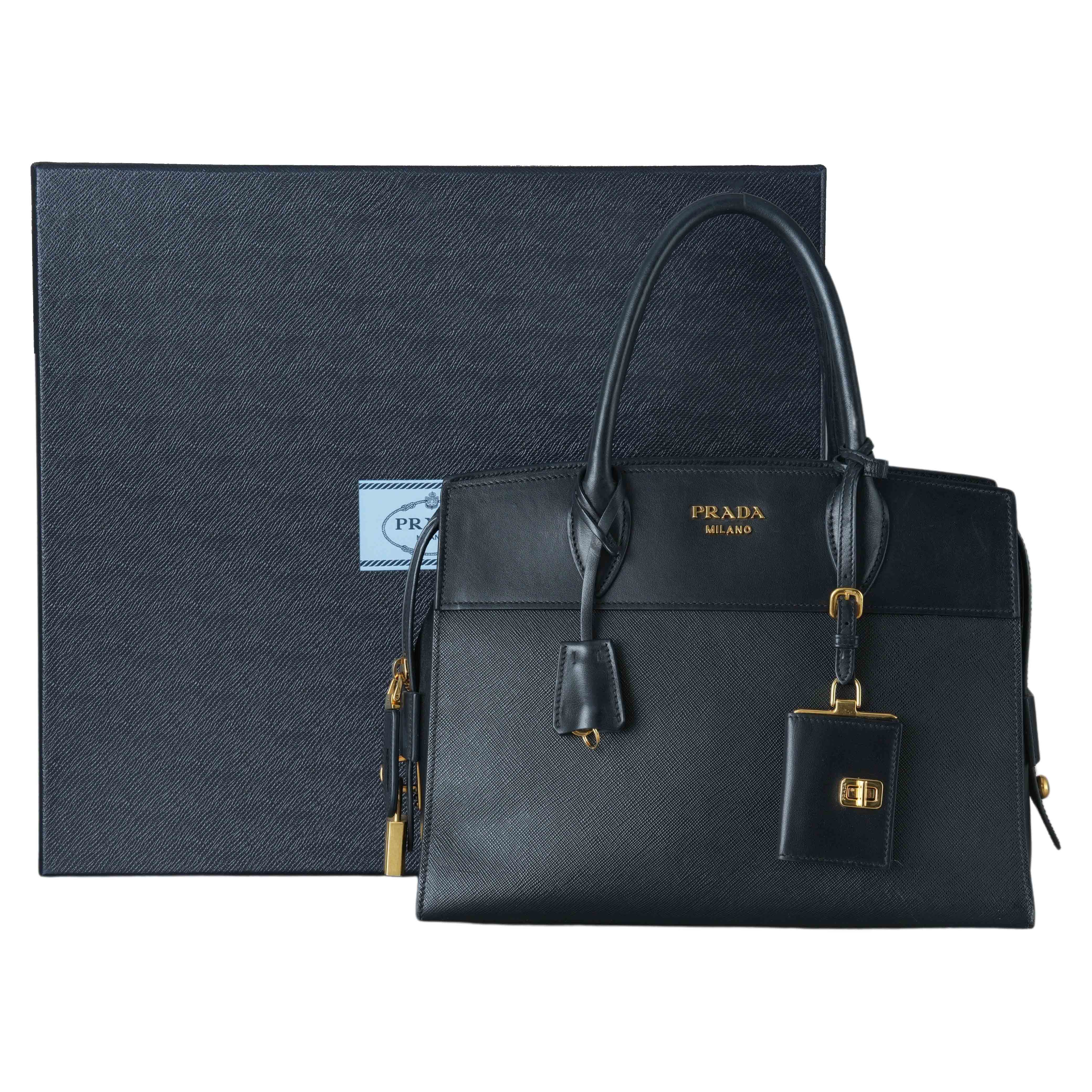 PRADA(USED)프라다 에스플러네이드 토트백