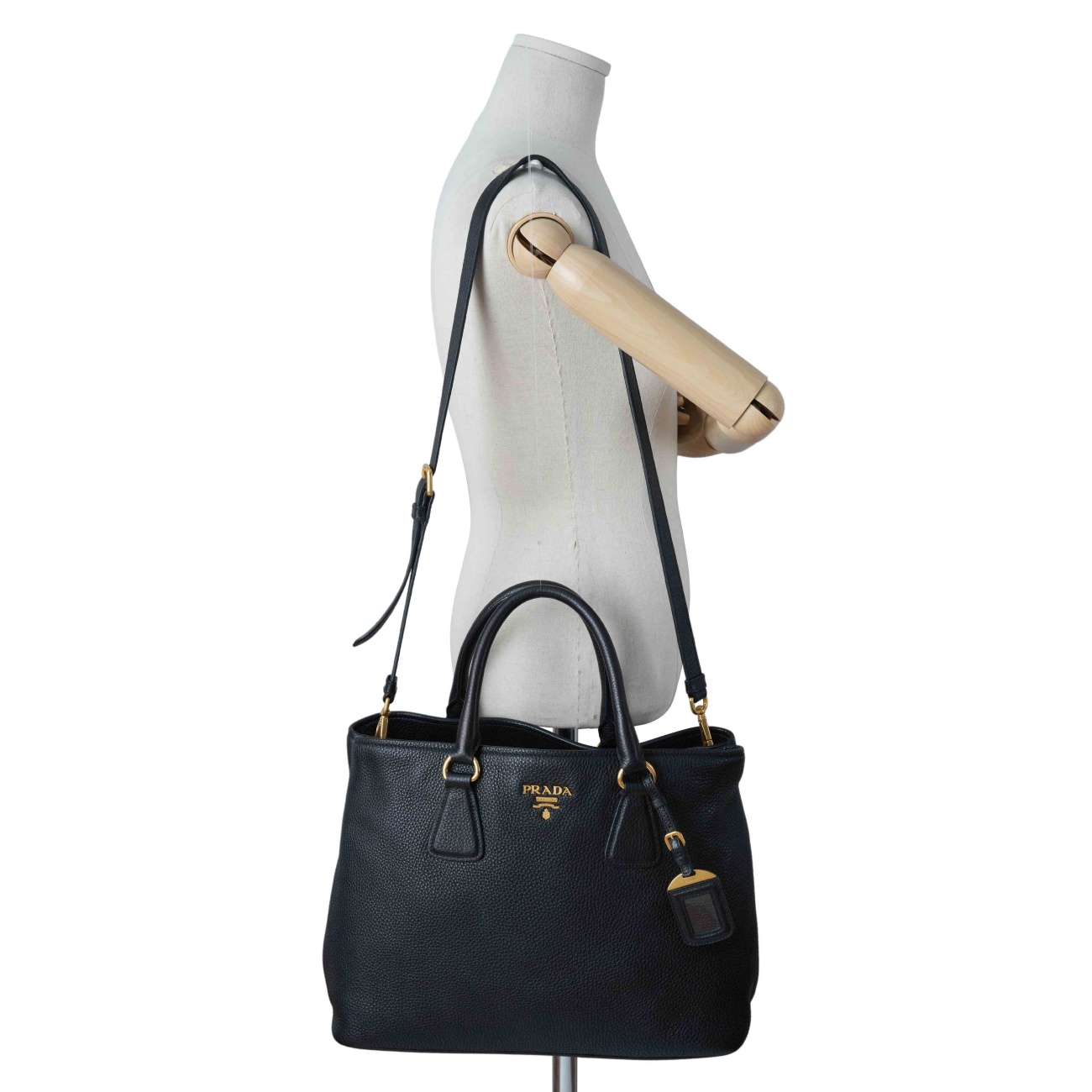 PRADA(USED)프라다 비텔로 토트겸 숄더백