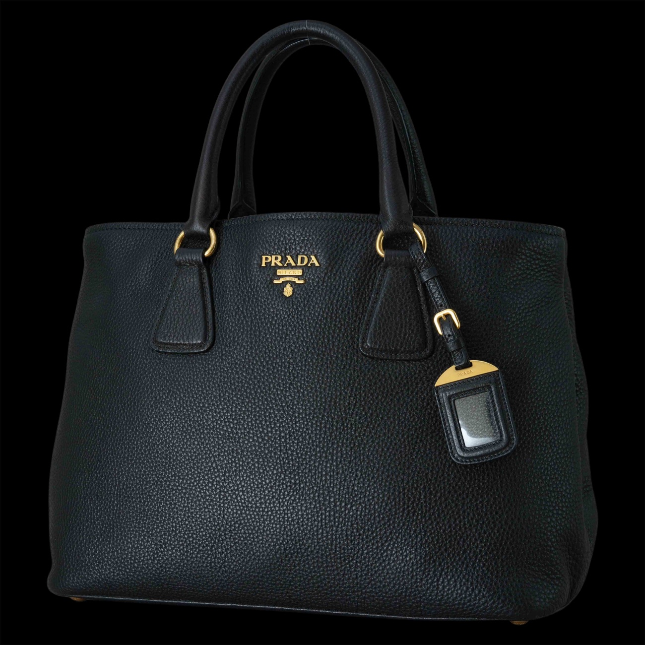 PRADA(USED)프라다 비텔로 토트겸 숄더백