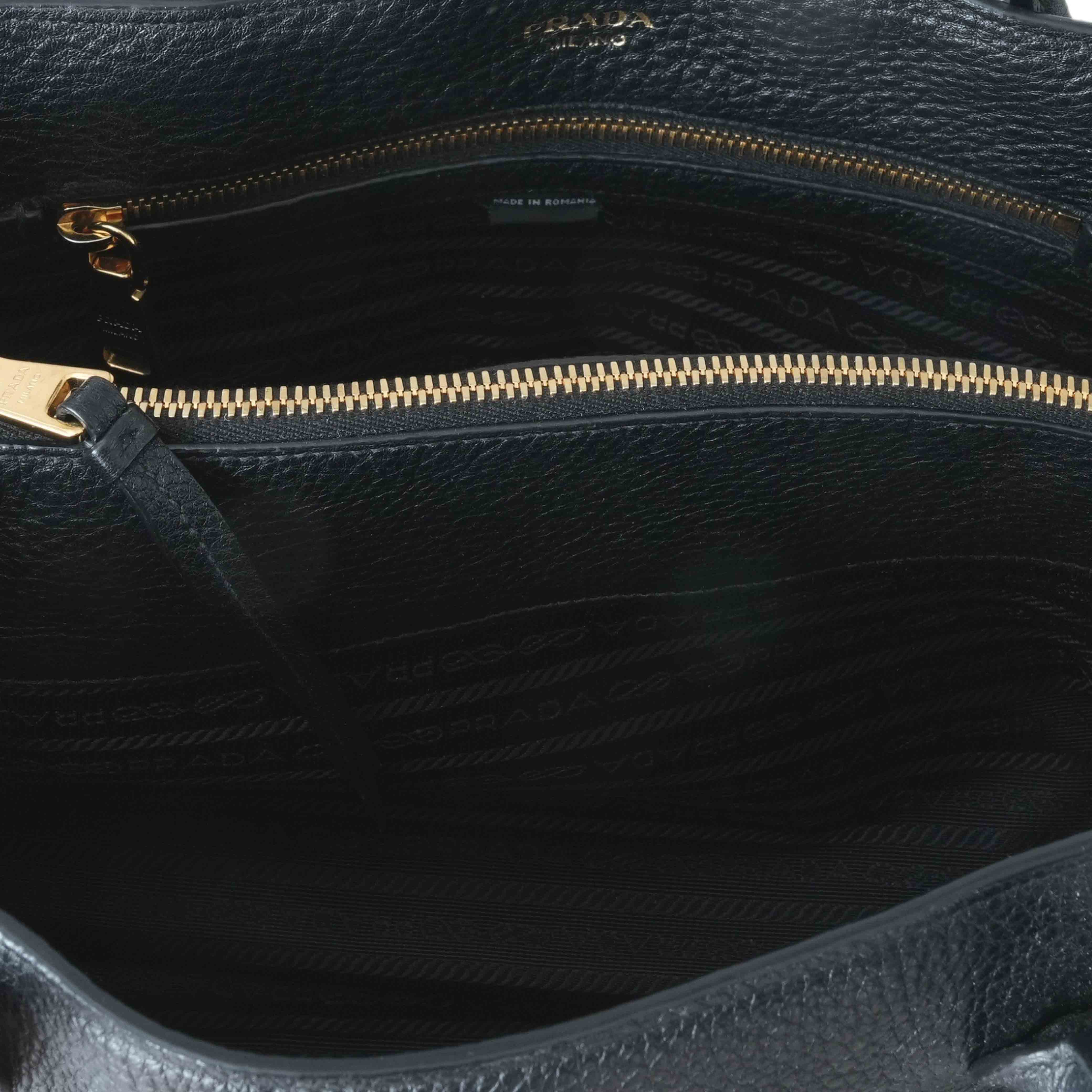 PRADA(USED)프라다 1BA579 비텔로 다이노 숄더백