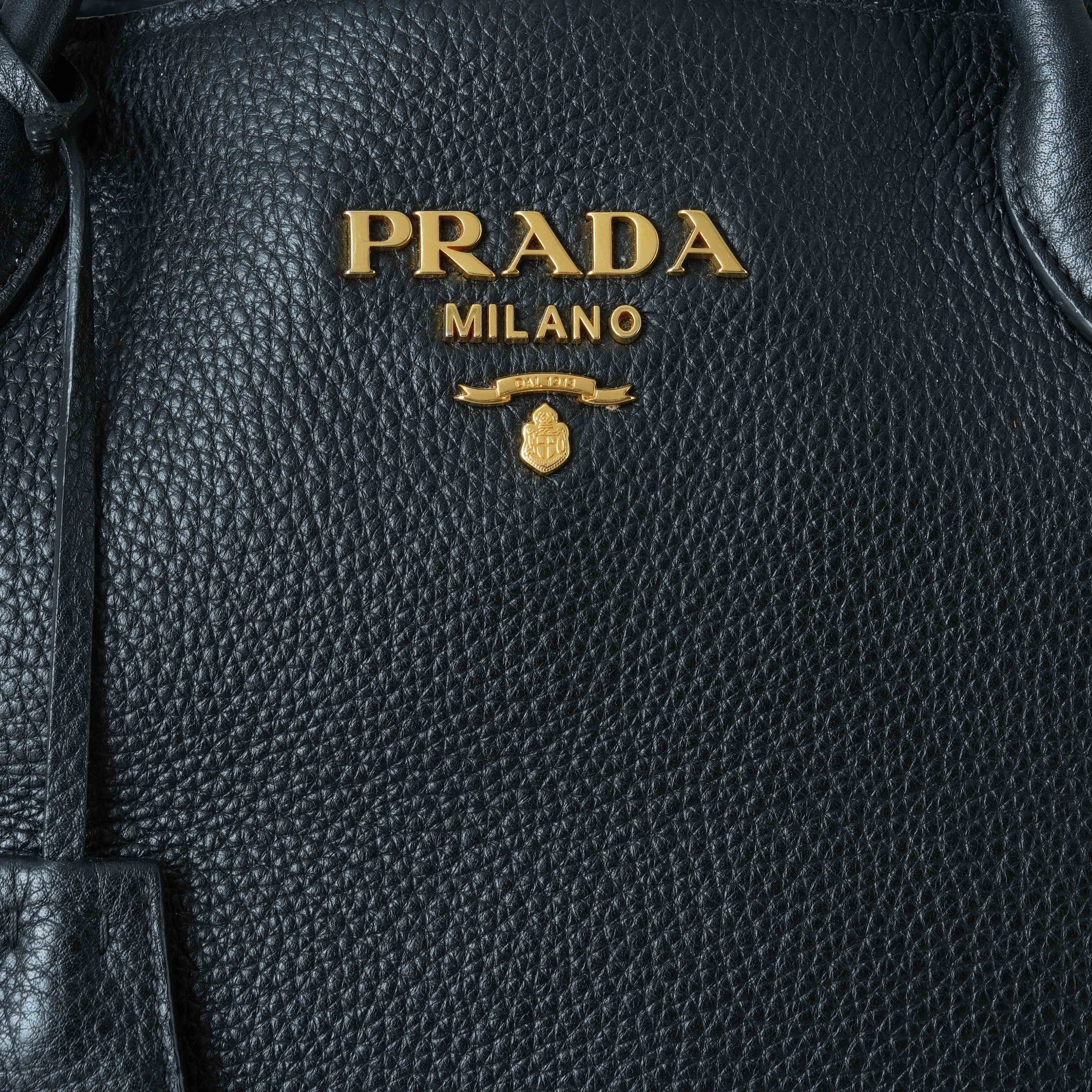 PRADA(USED)프라다 1BA579 비텔로 다이노 숄더백