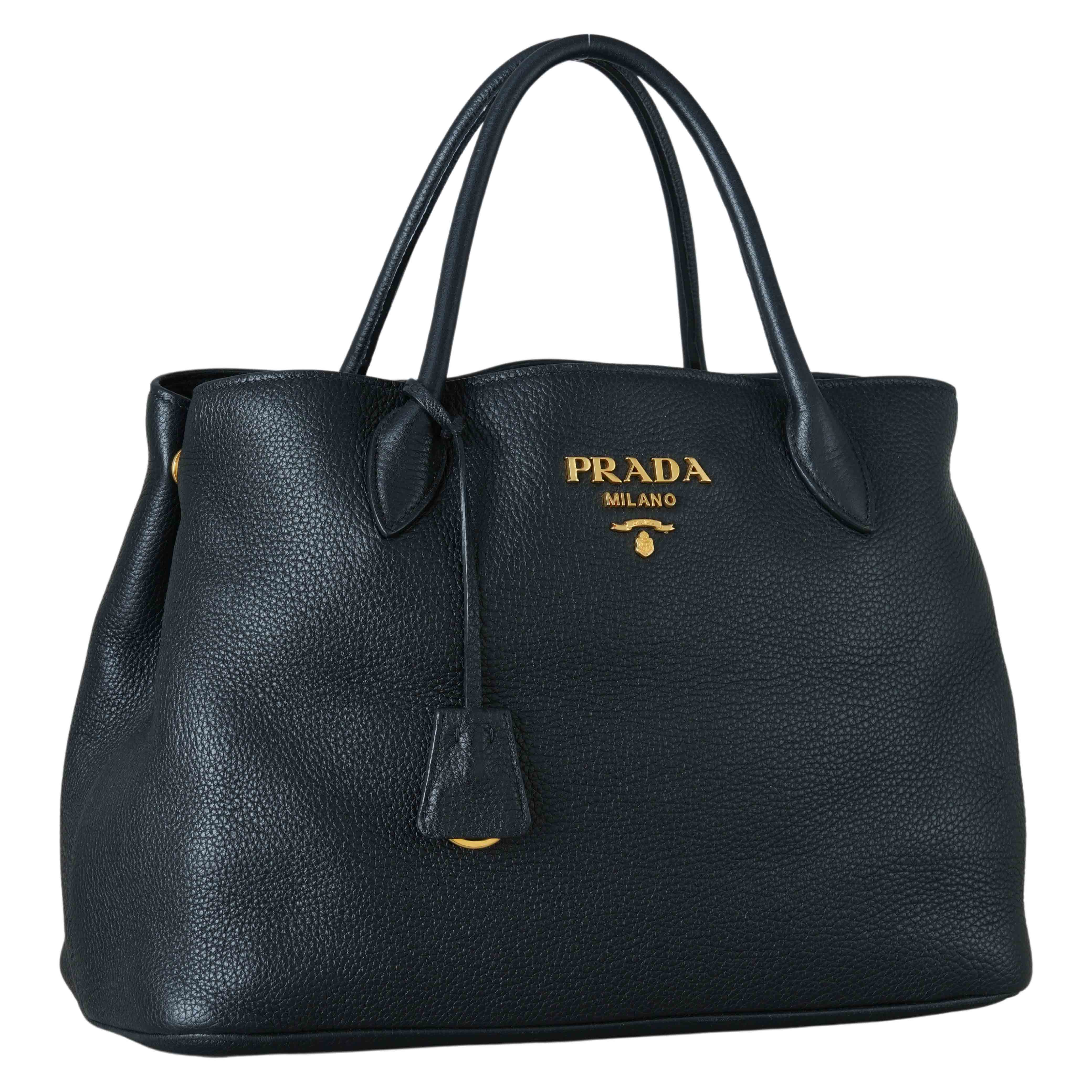 PRADA(USED)프라다 1BA579 비텔로 다이노 숄더백