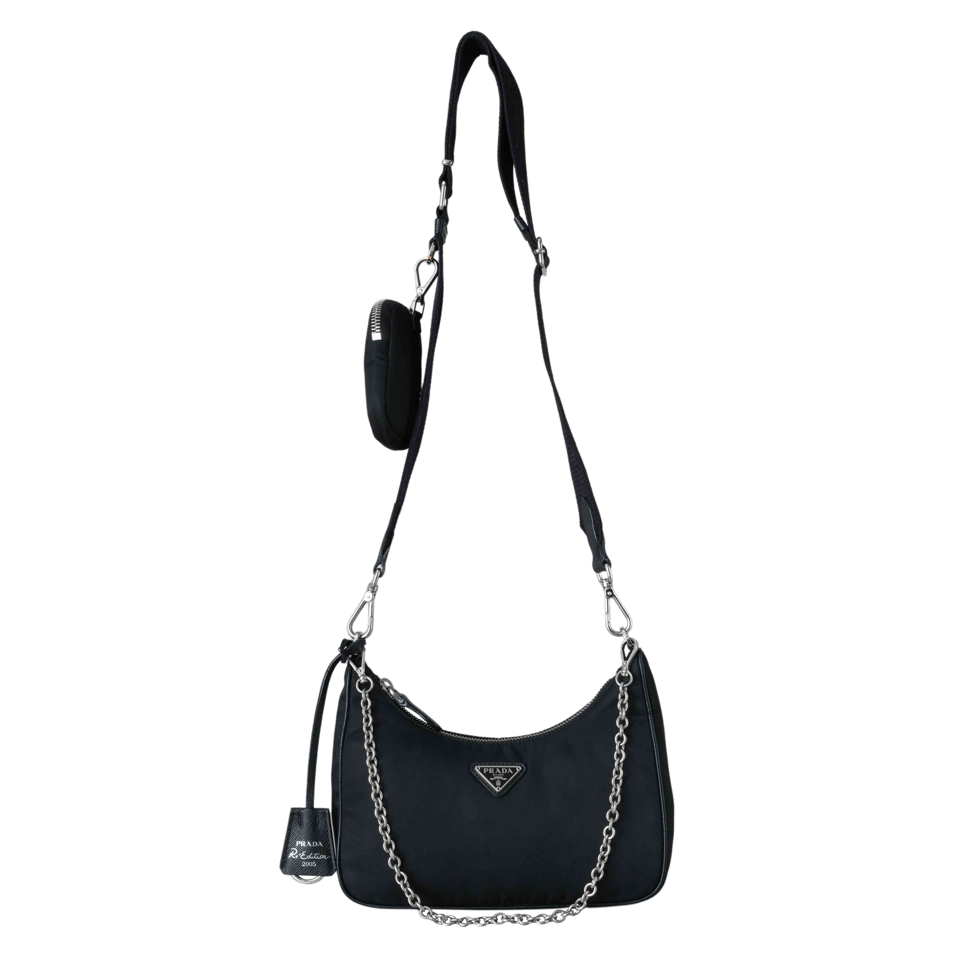 PRADA(USED)프라다 1BH204 테수토 호보백