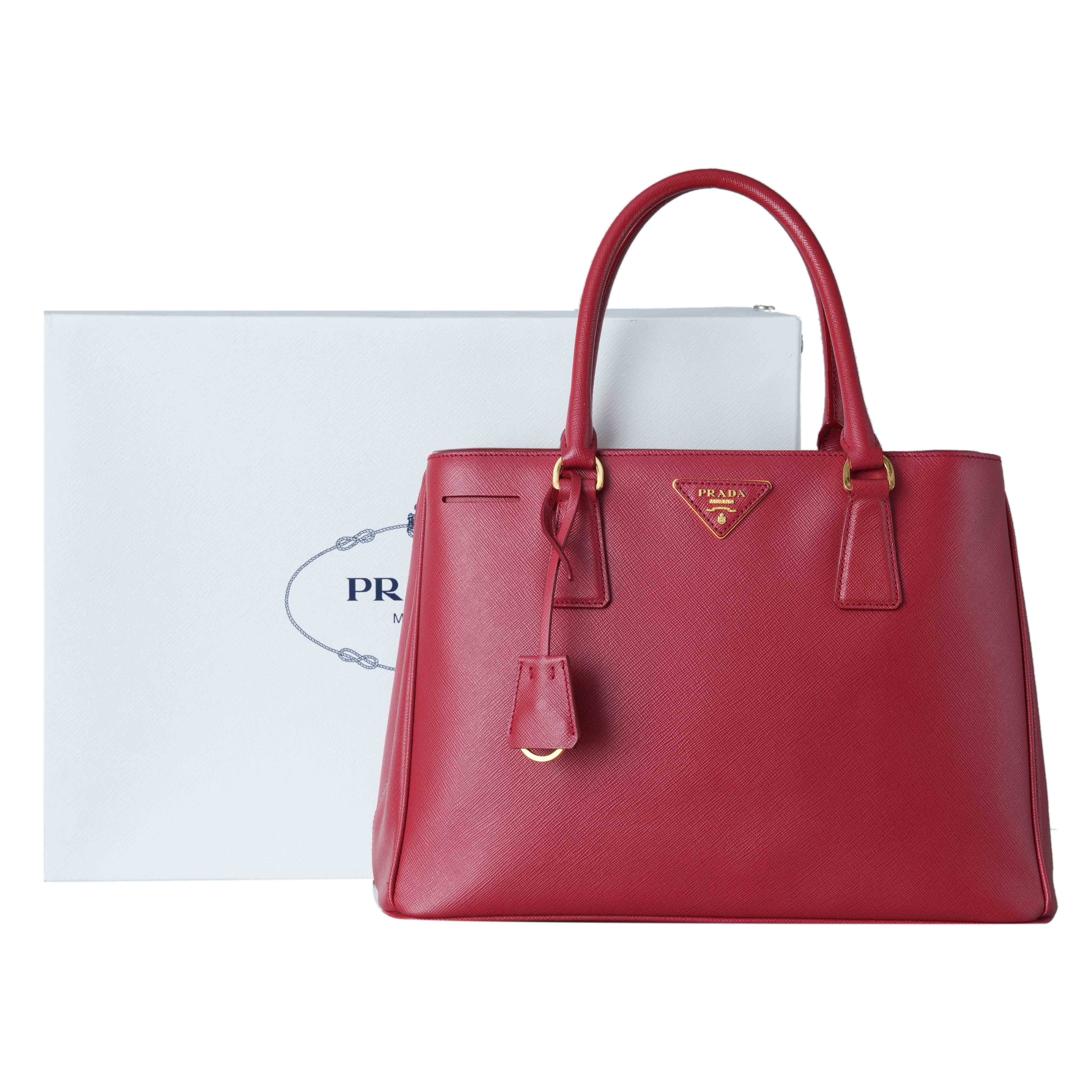 PRADA(USED)프라다 BN1874 사피아노 토트겸 숄더백