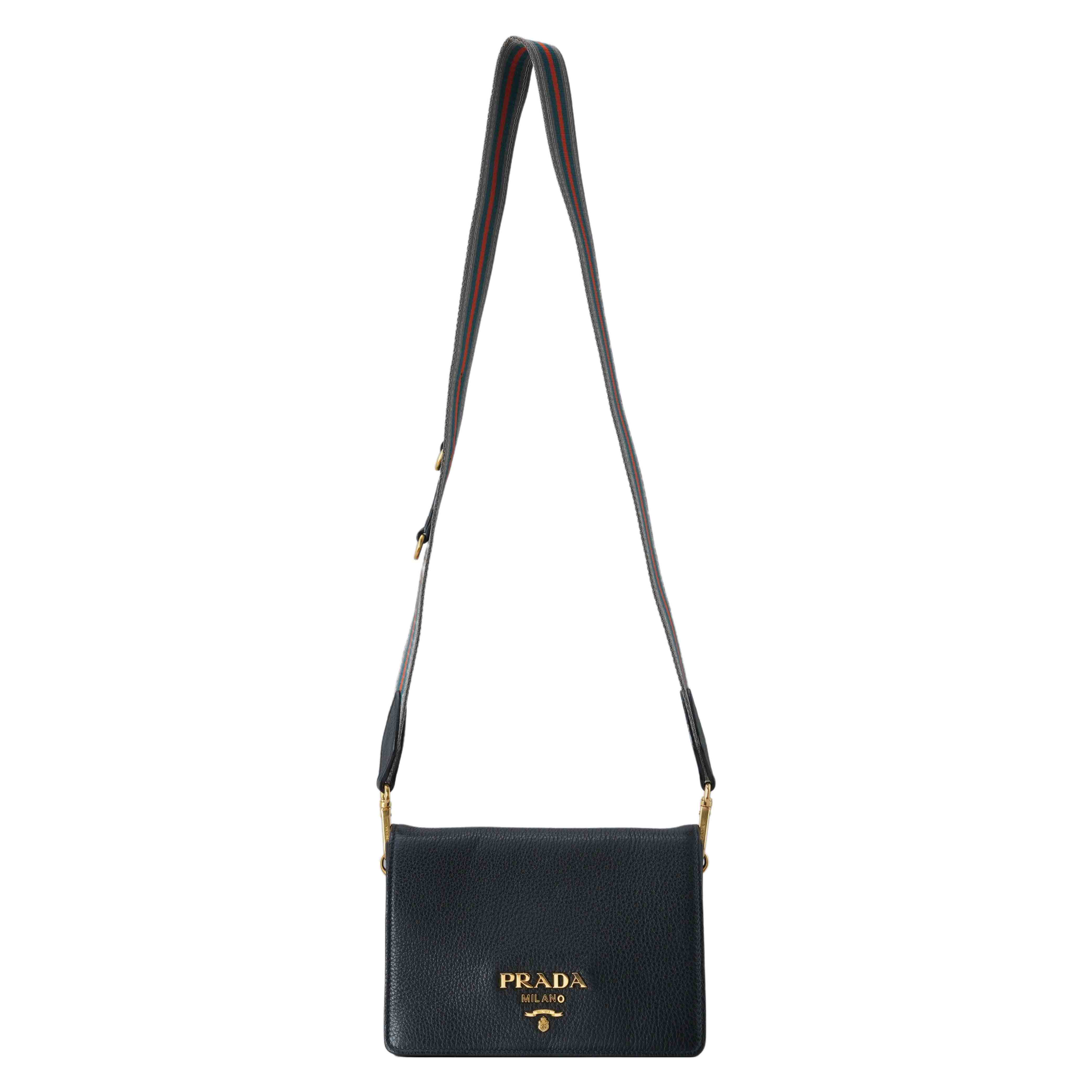 PRADA(USED)프라다 1BD102 비텔로 다이노 미니 숄더백