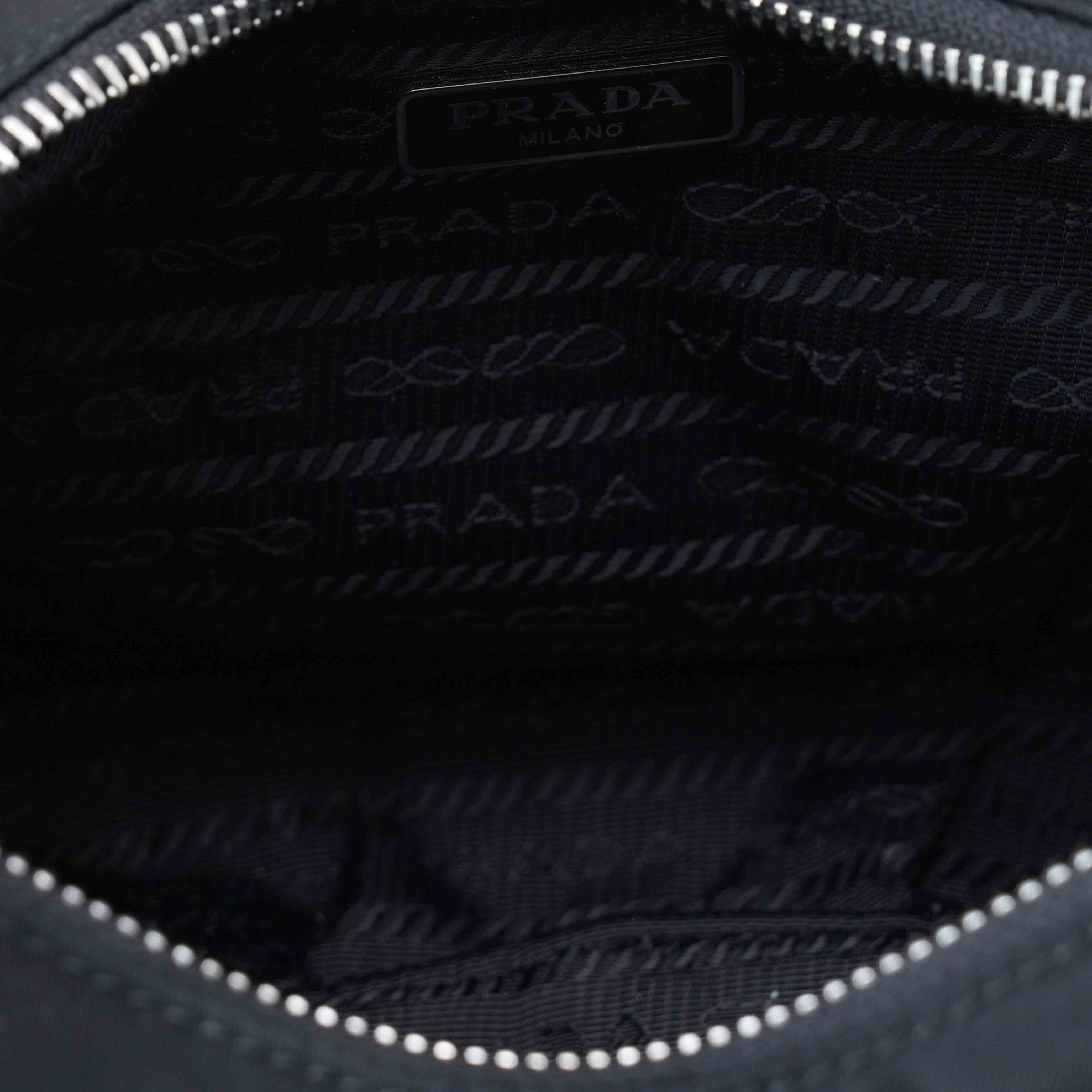 PRADA(USED)프라다 1BH172 리나일론 체인 호보백