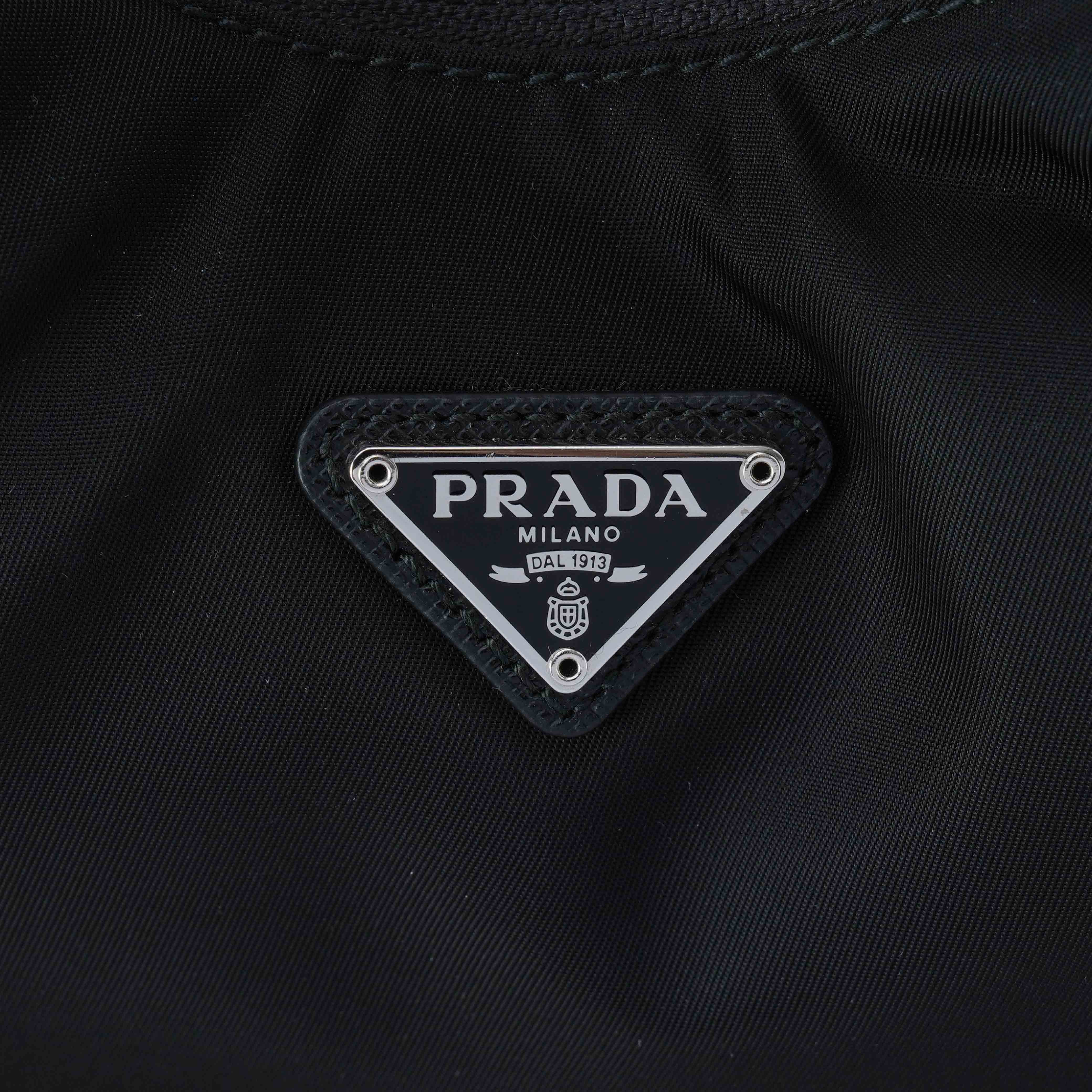 PRADA(USED)프라다 1BH172 리나일론 체인 호보백
