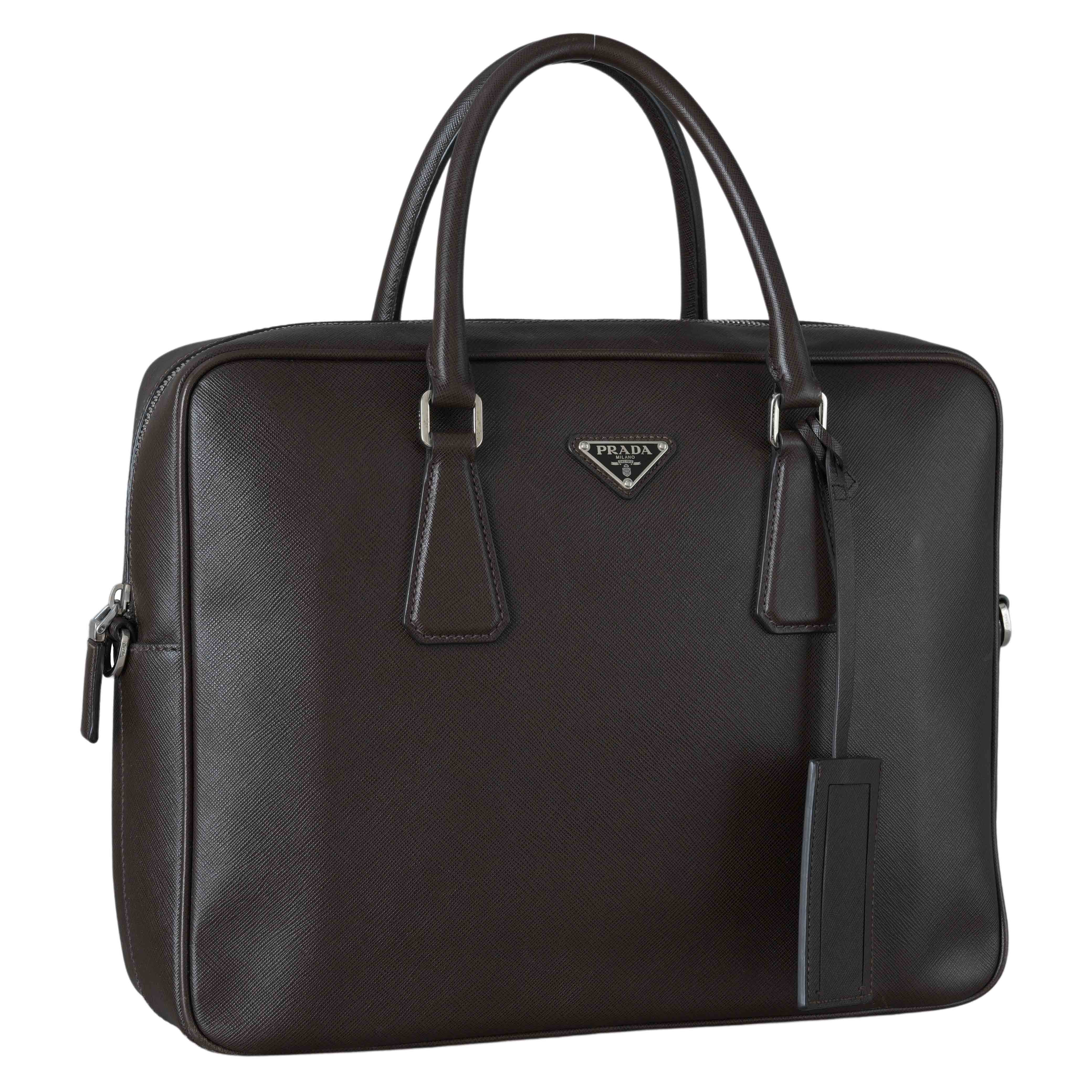 PRADA(USED)프라다 사피아노 브리프케이스