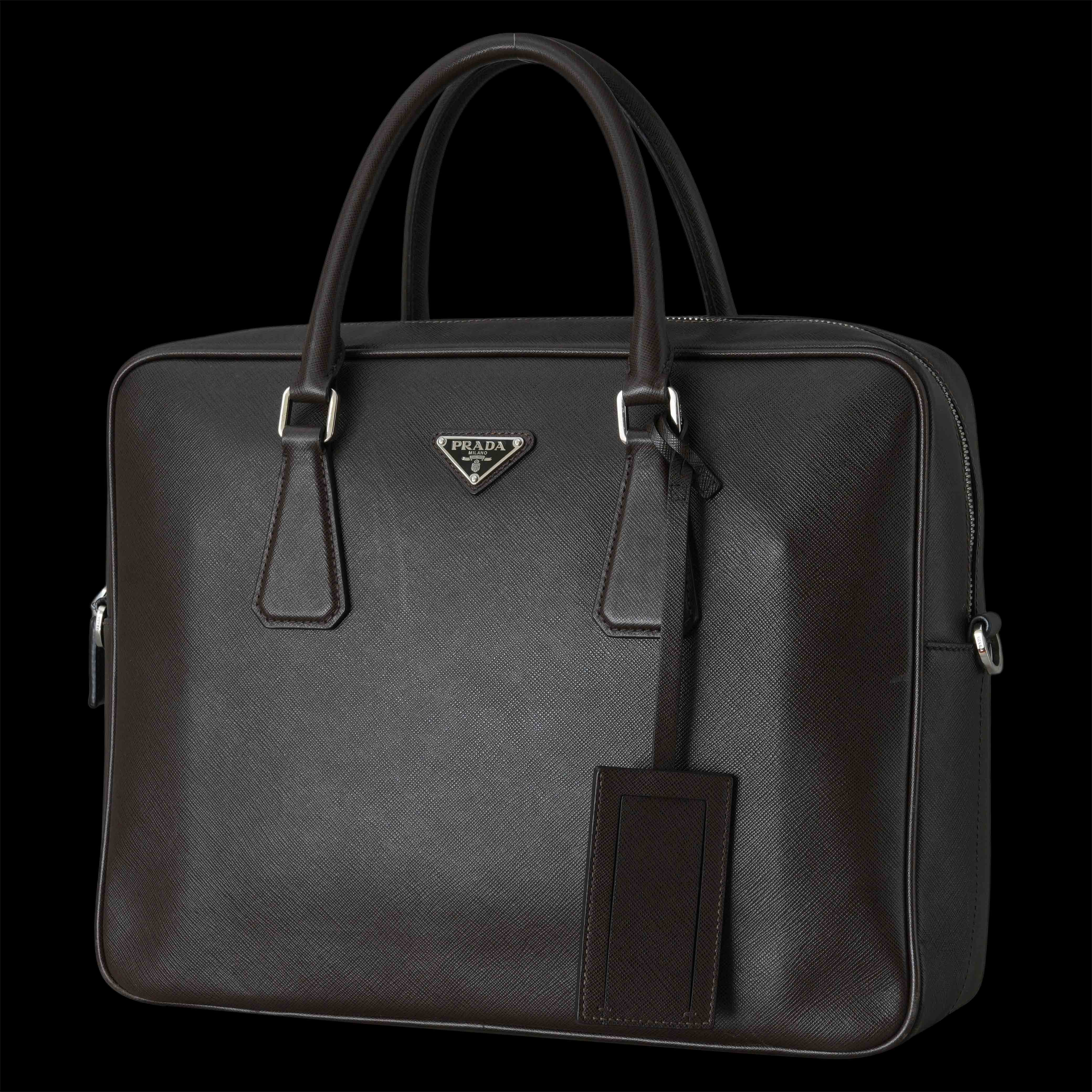 PRADA(USED)프라다 사피아노 브리프케이스
